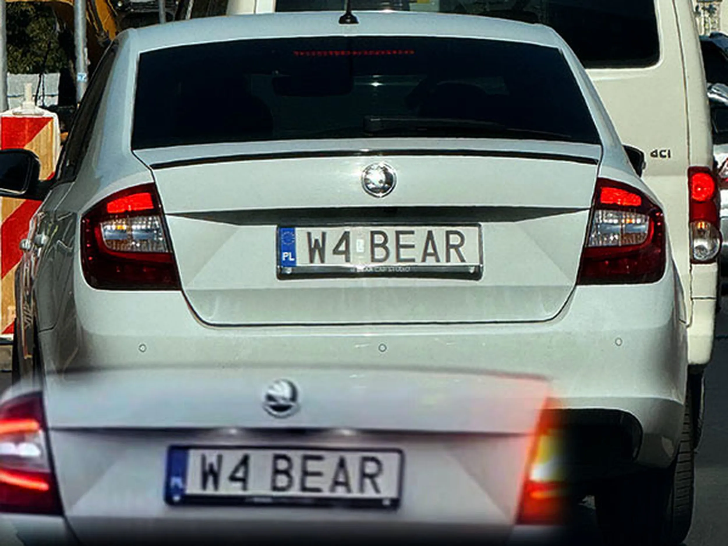 Fajny numer, blacha W4 BEAR