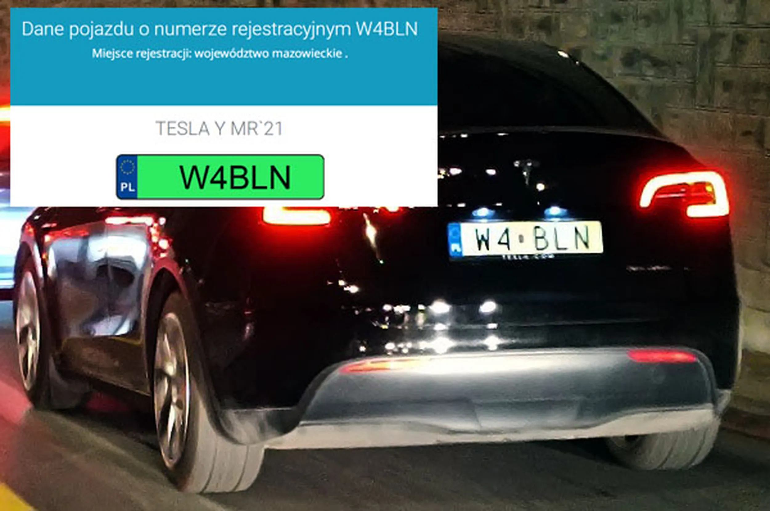 Fajny numer, blacha W4 BLN