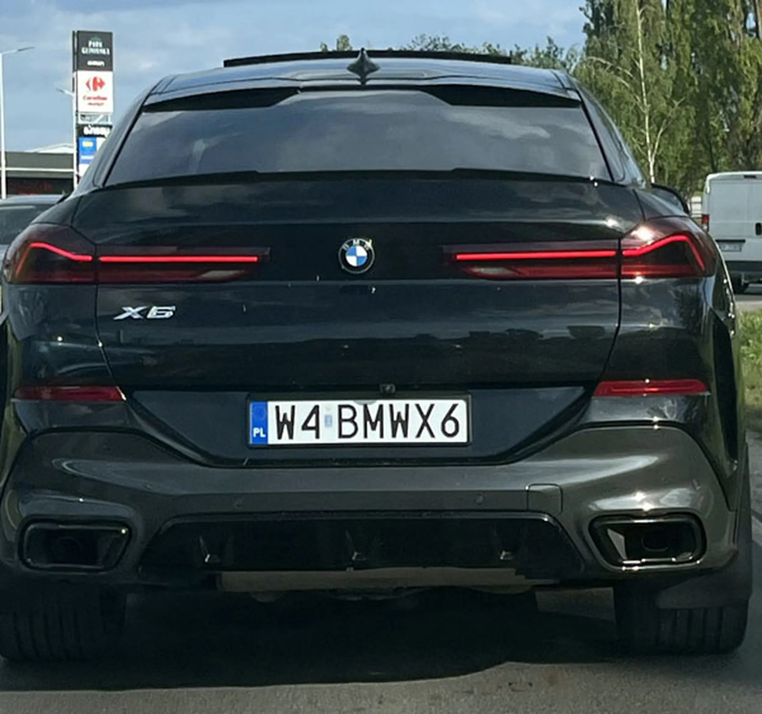 Fajny numer, blacha W4 BMWX6