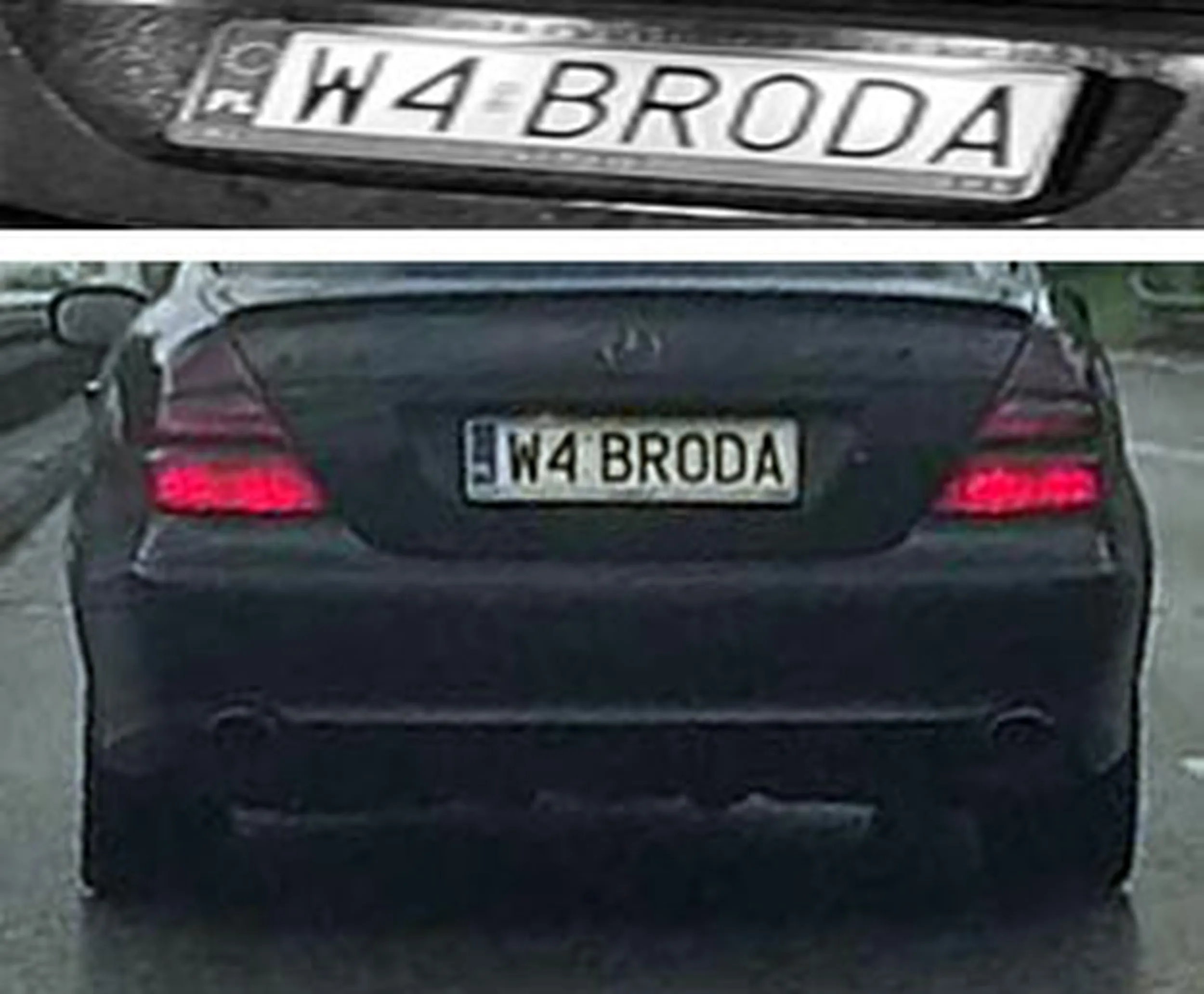 Fajny numer, blacha W4 BRODA