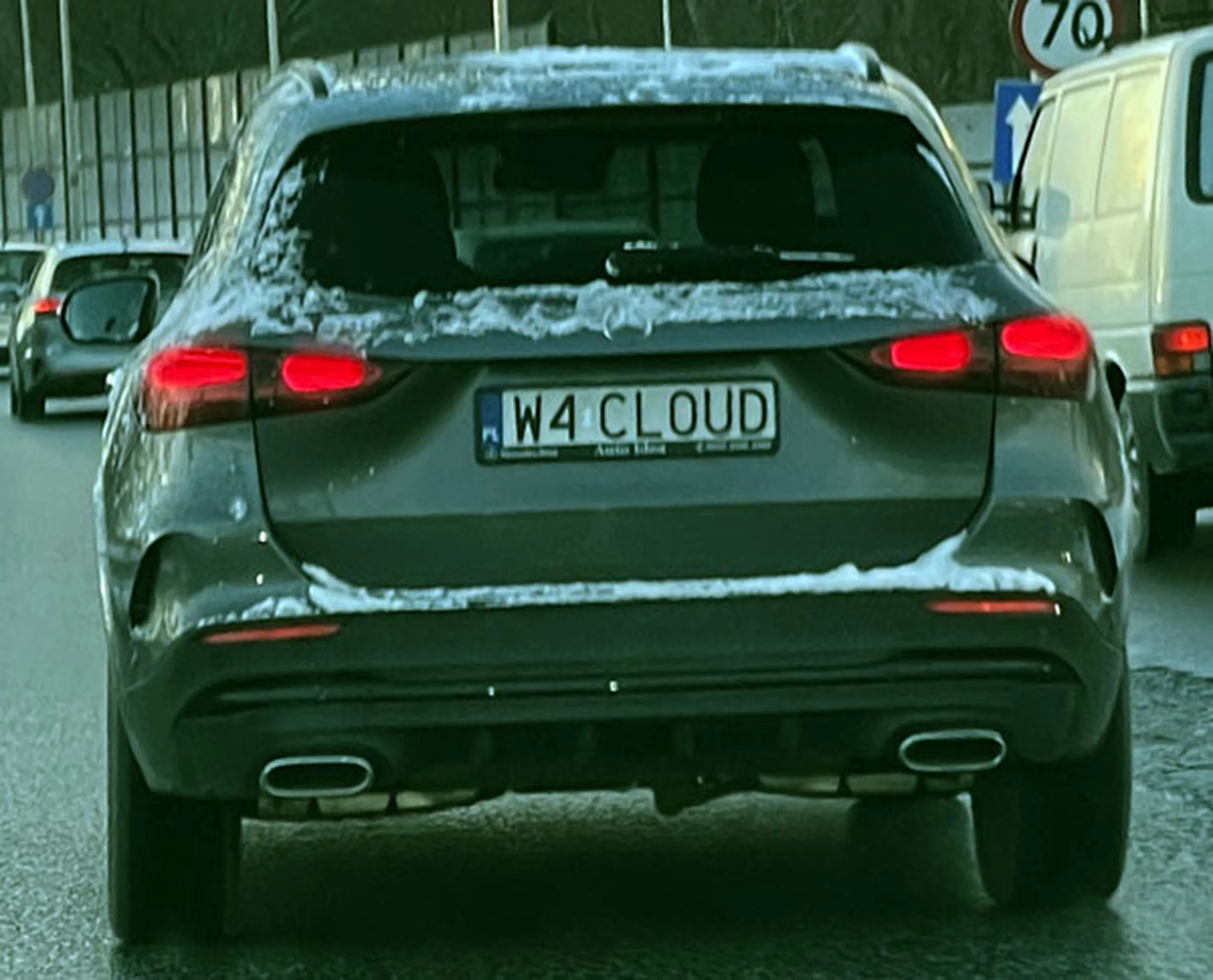 Fajny numer, blacha W4 CLOUD