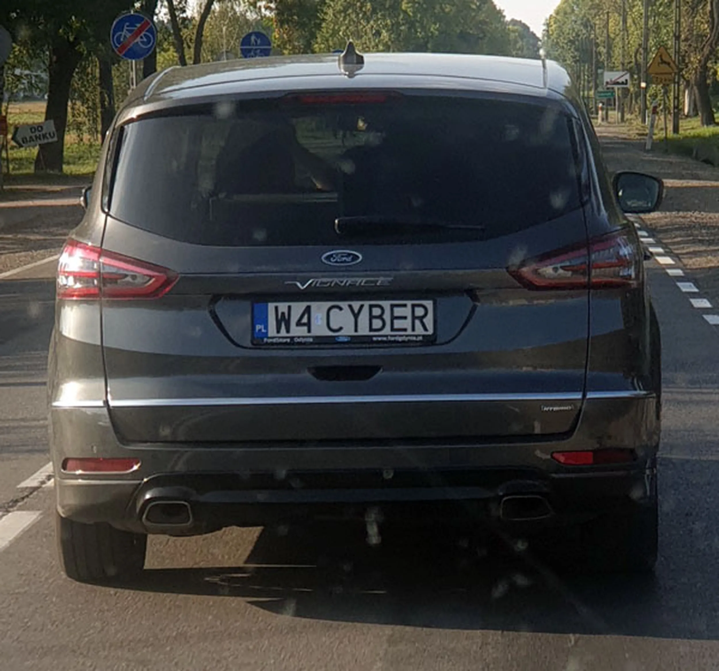 Fajny numer, blacha W4 CYBER