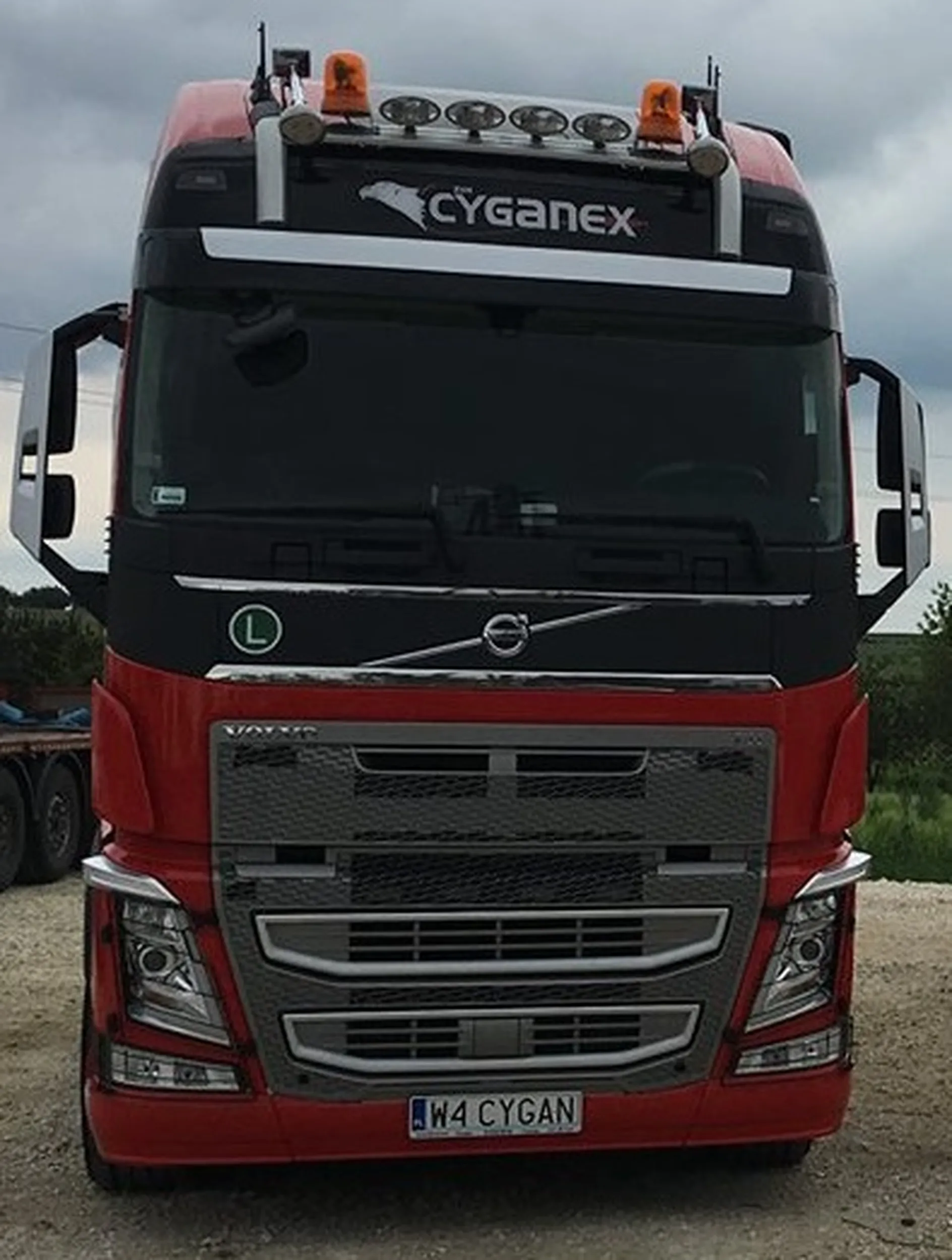 Fajny numer, blacha W4 CYGAN