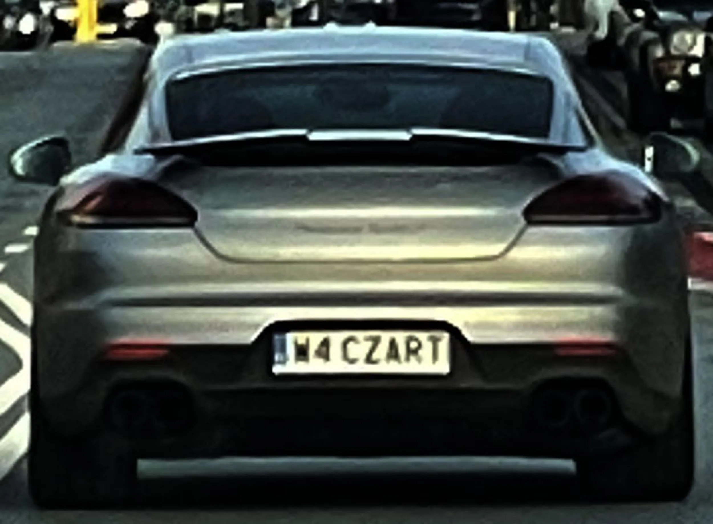 Fajny numer, blacha W4 CZART