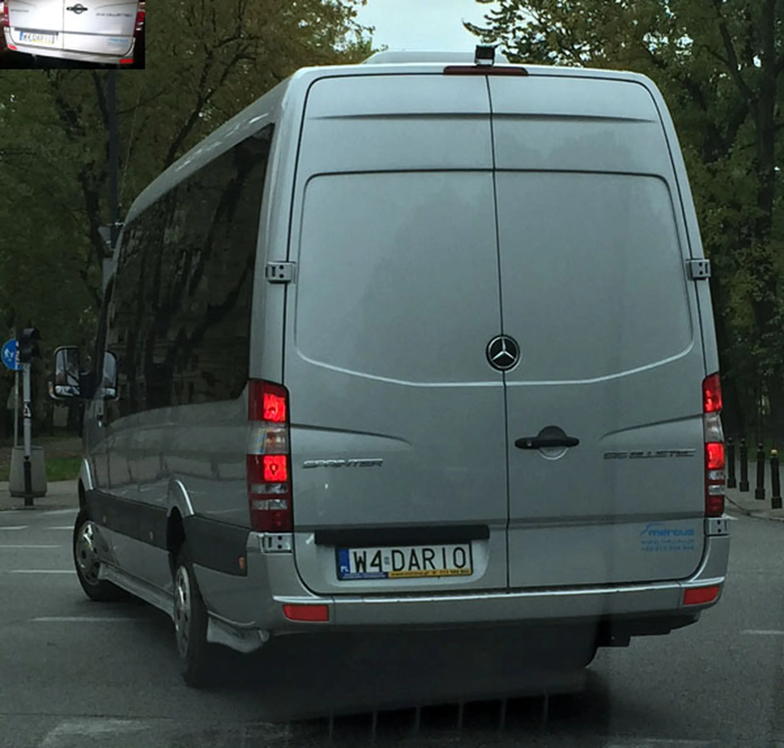 Fajny numer, blacha W4 DARIO