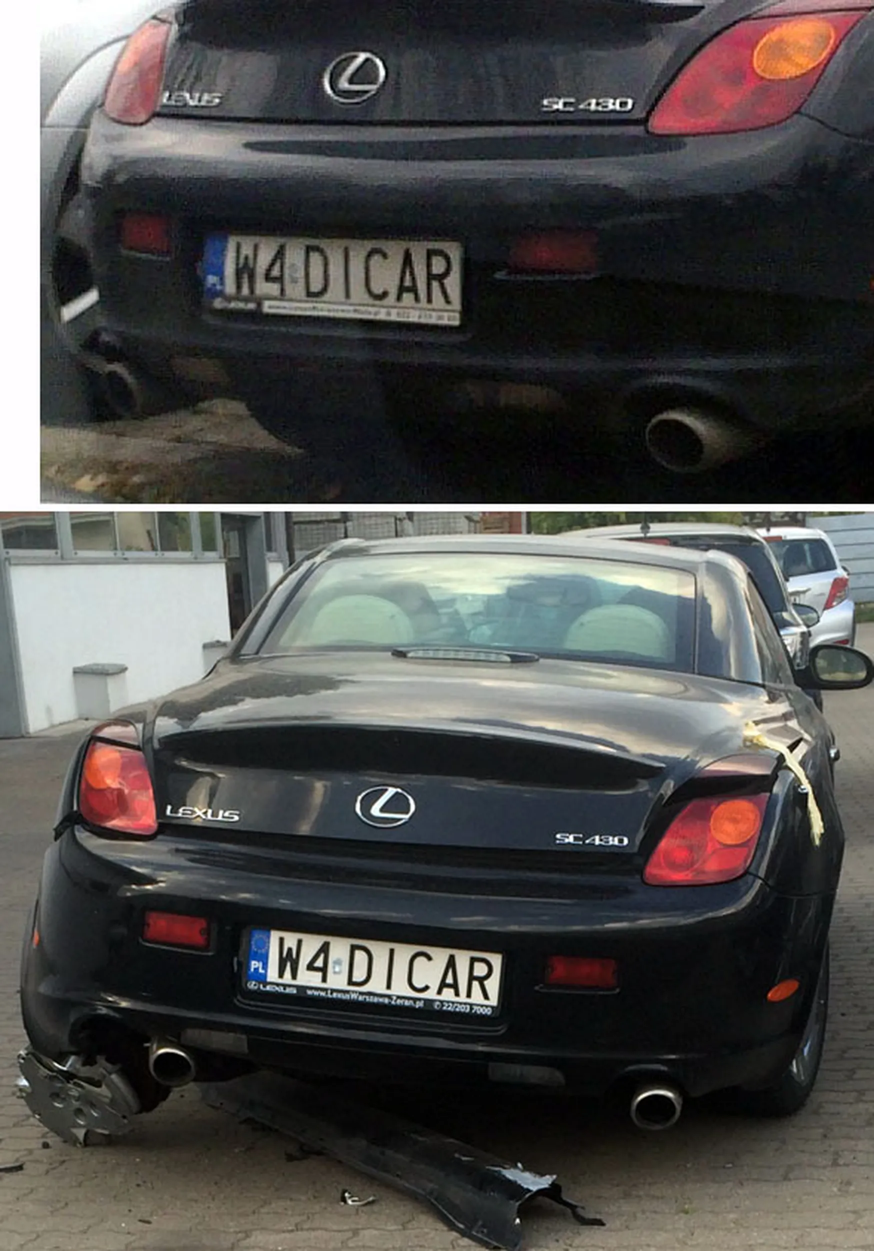 Fajny numer, blacha W4 DICAR