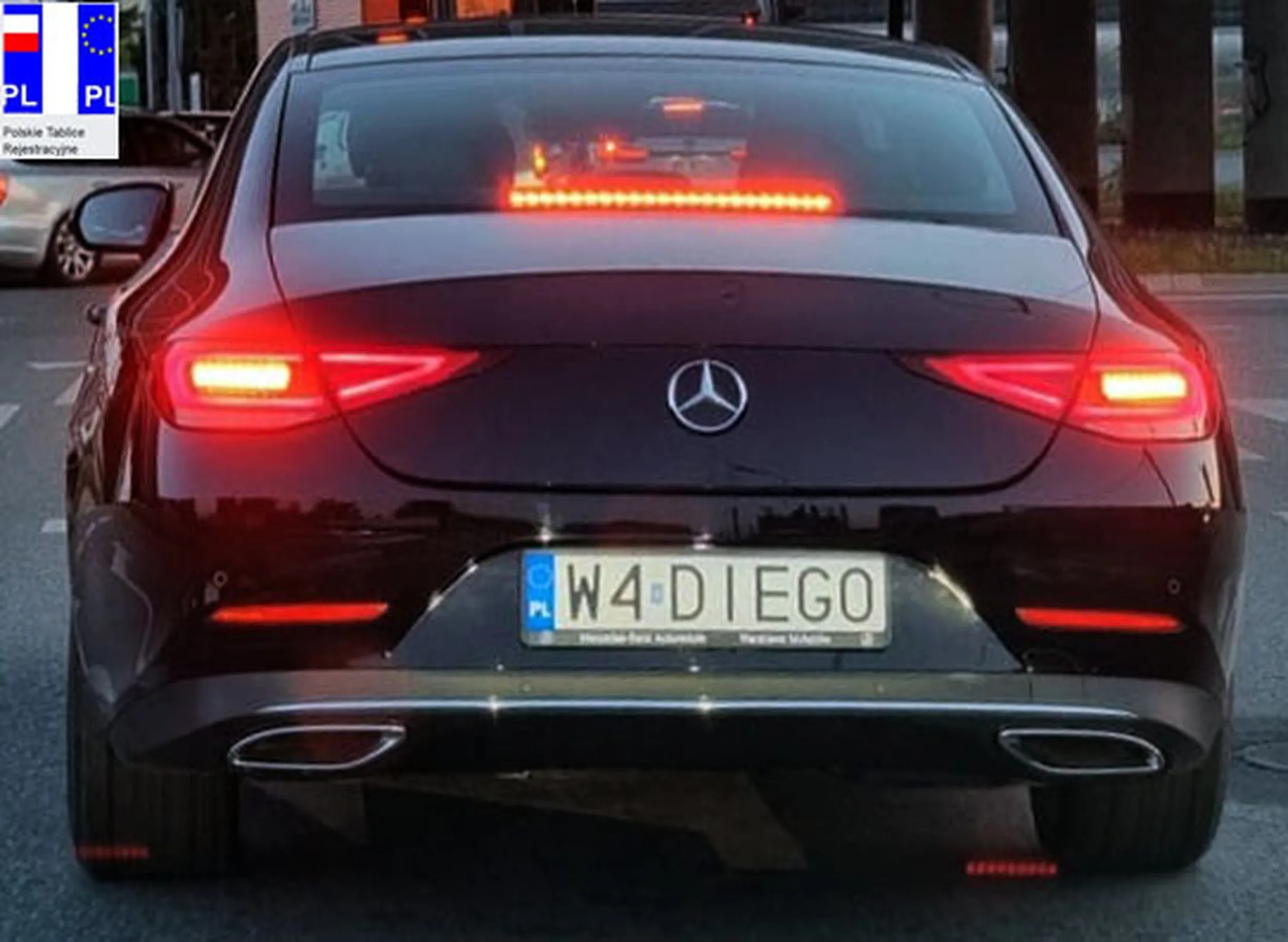 Fajny numer, blacha W4 DIEGO