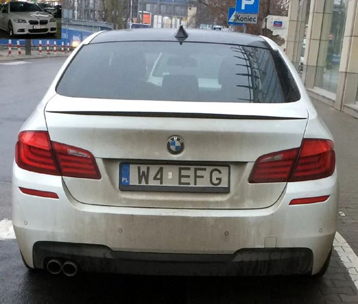 Fajny numer, blacha W4 EFG