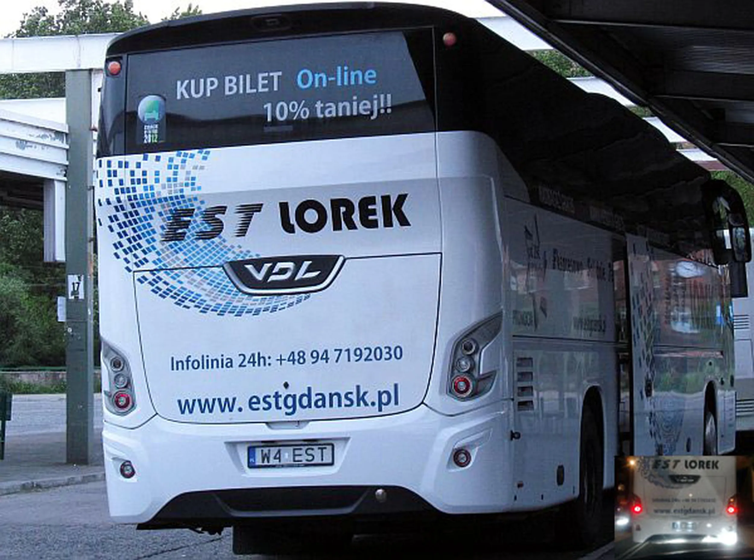 Fajny numer, blacha W4 EST