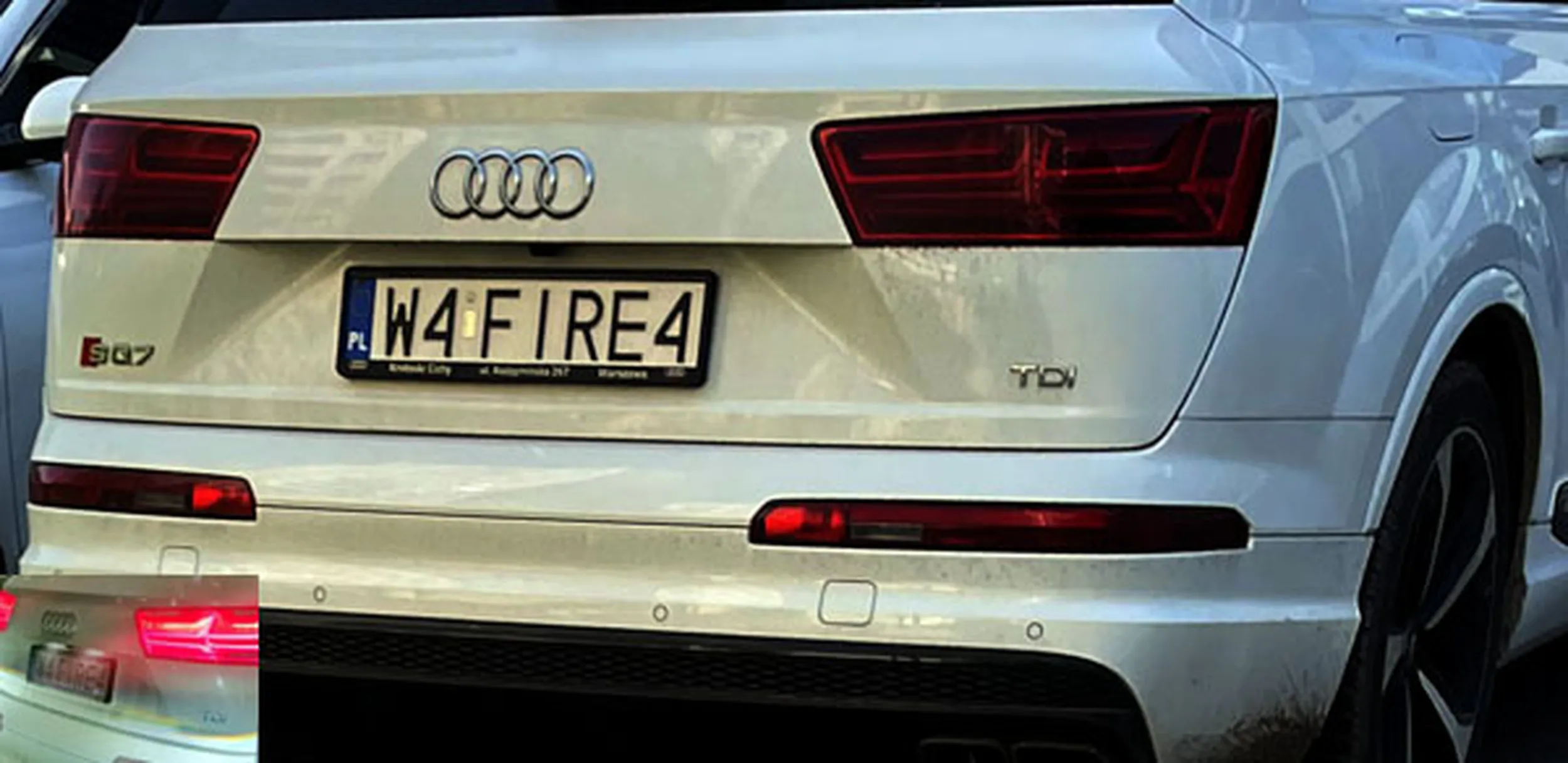 Fajny numer, blacha W4 FIRE4