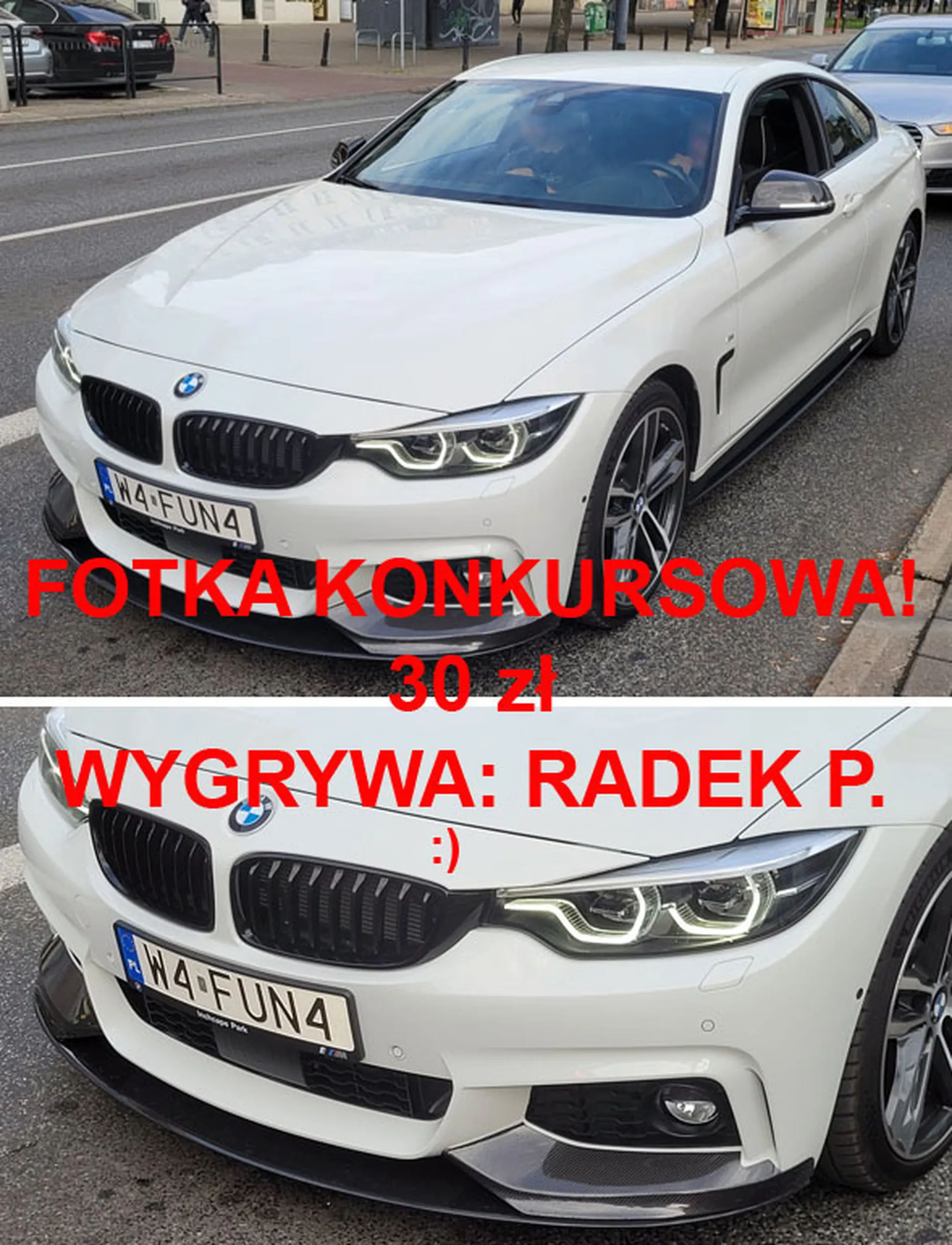 Fajny numer, blacha W4 FUN4