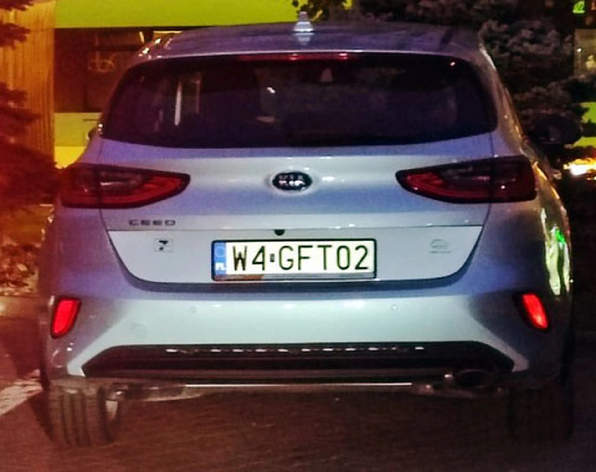 Fajny numer, blacha W4 GFT02