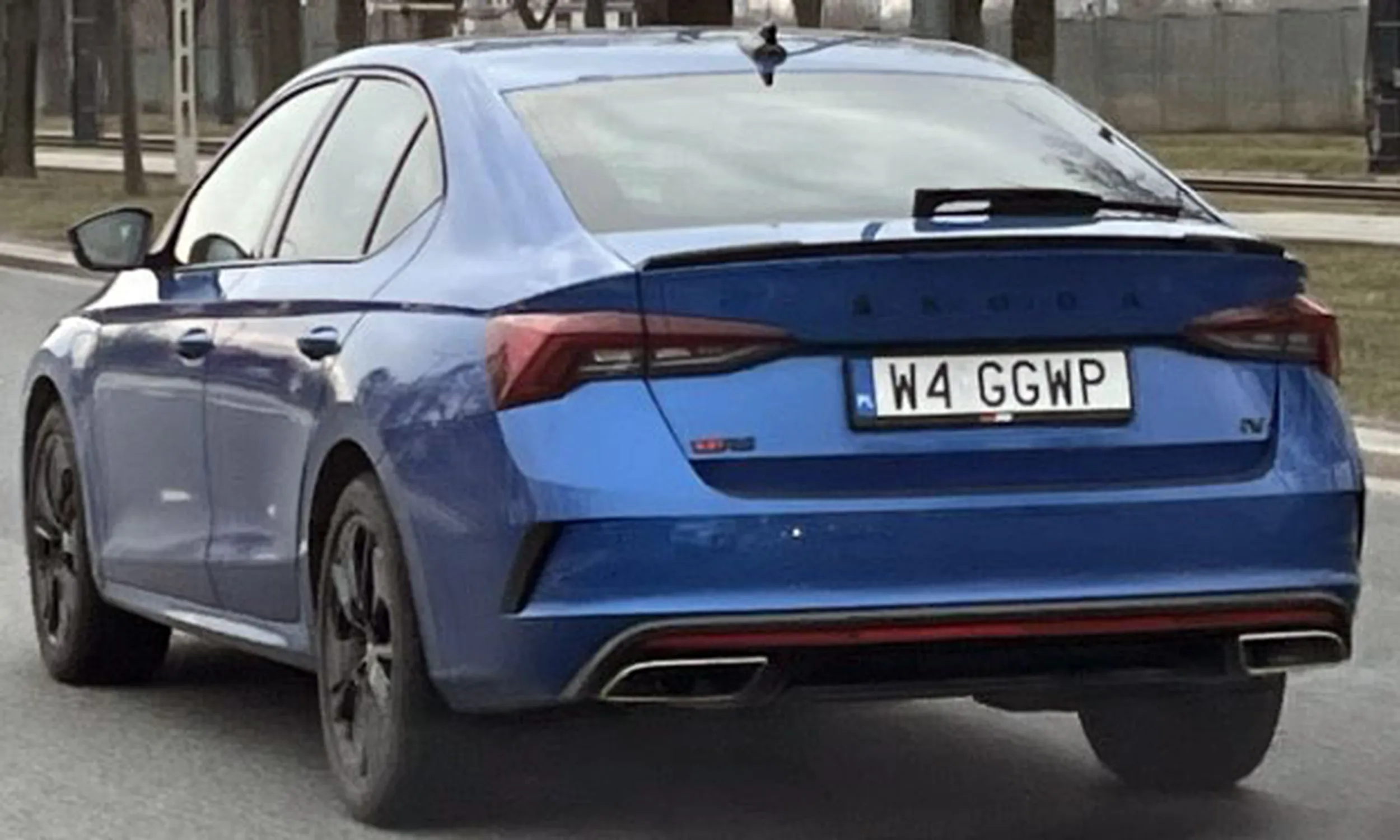 Fajny numer, blacha W4 GGWP