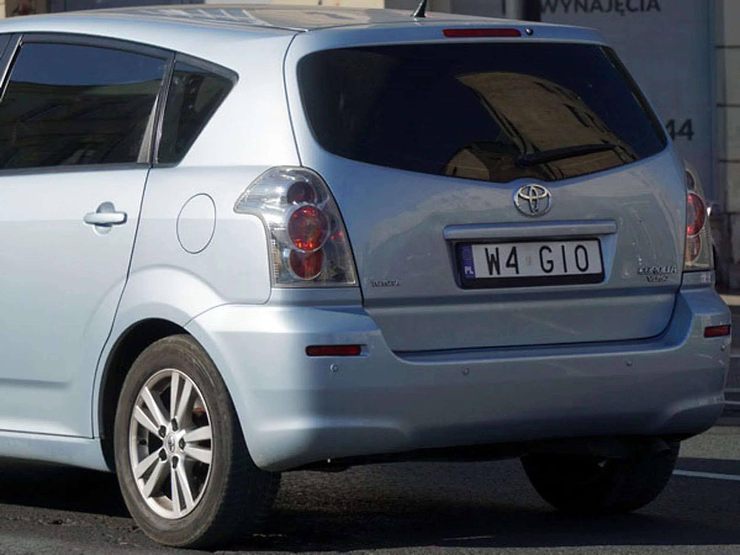 Fajny numer, blacha W4 GIO