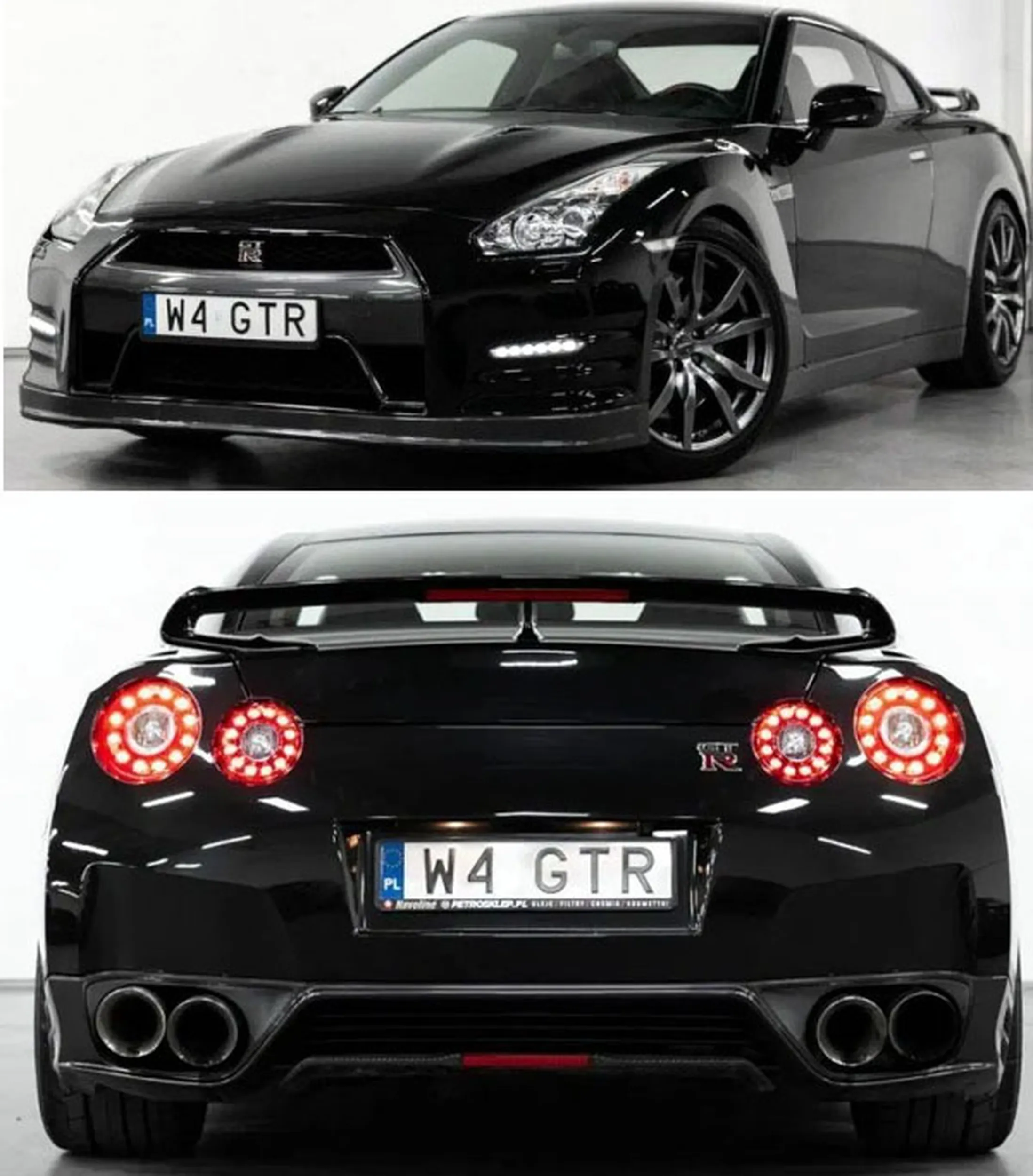 Fajny numer, blacha W4 GTR