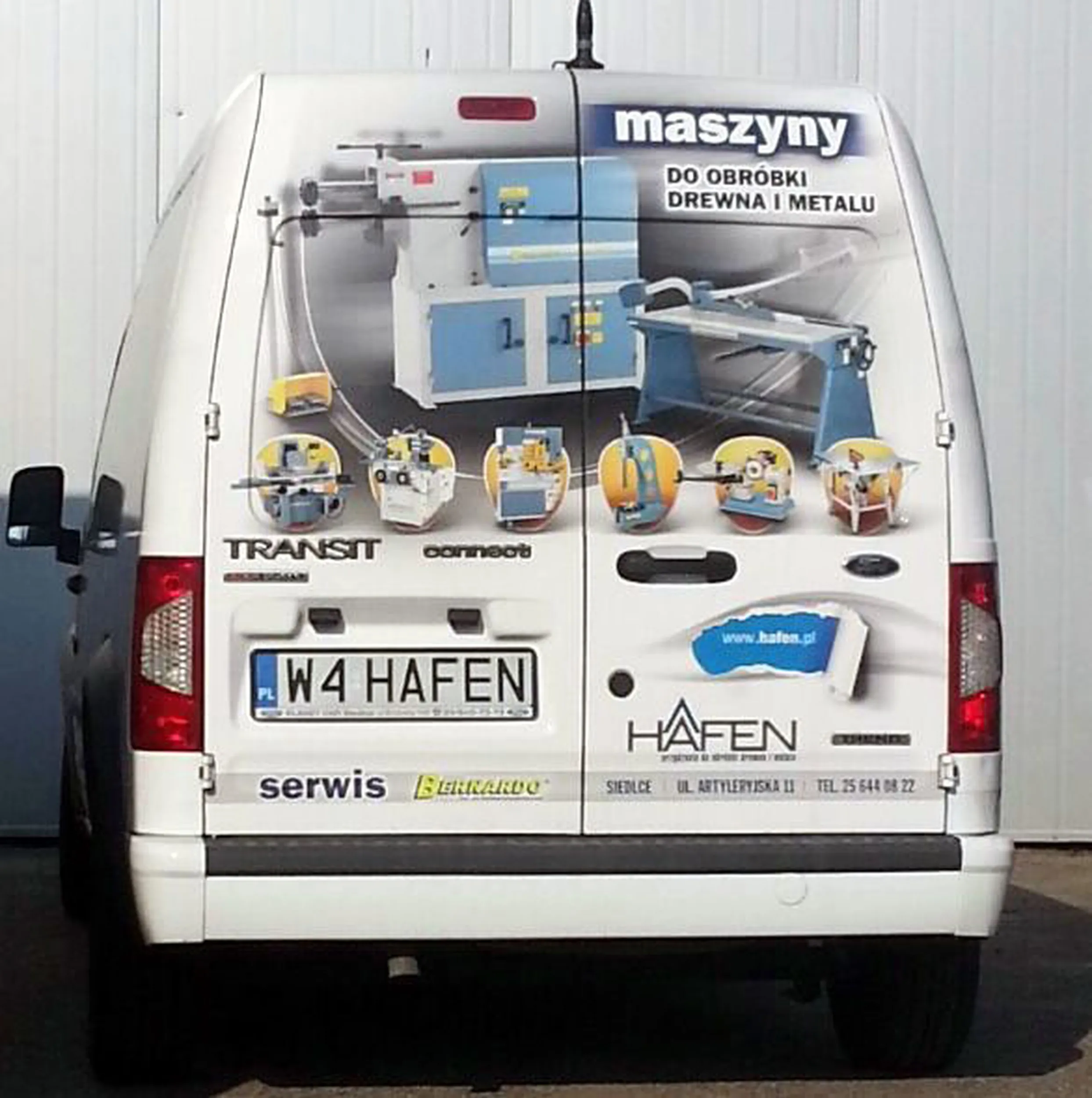 Fajny numer, blacha W4 HAFEN