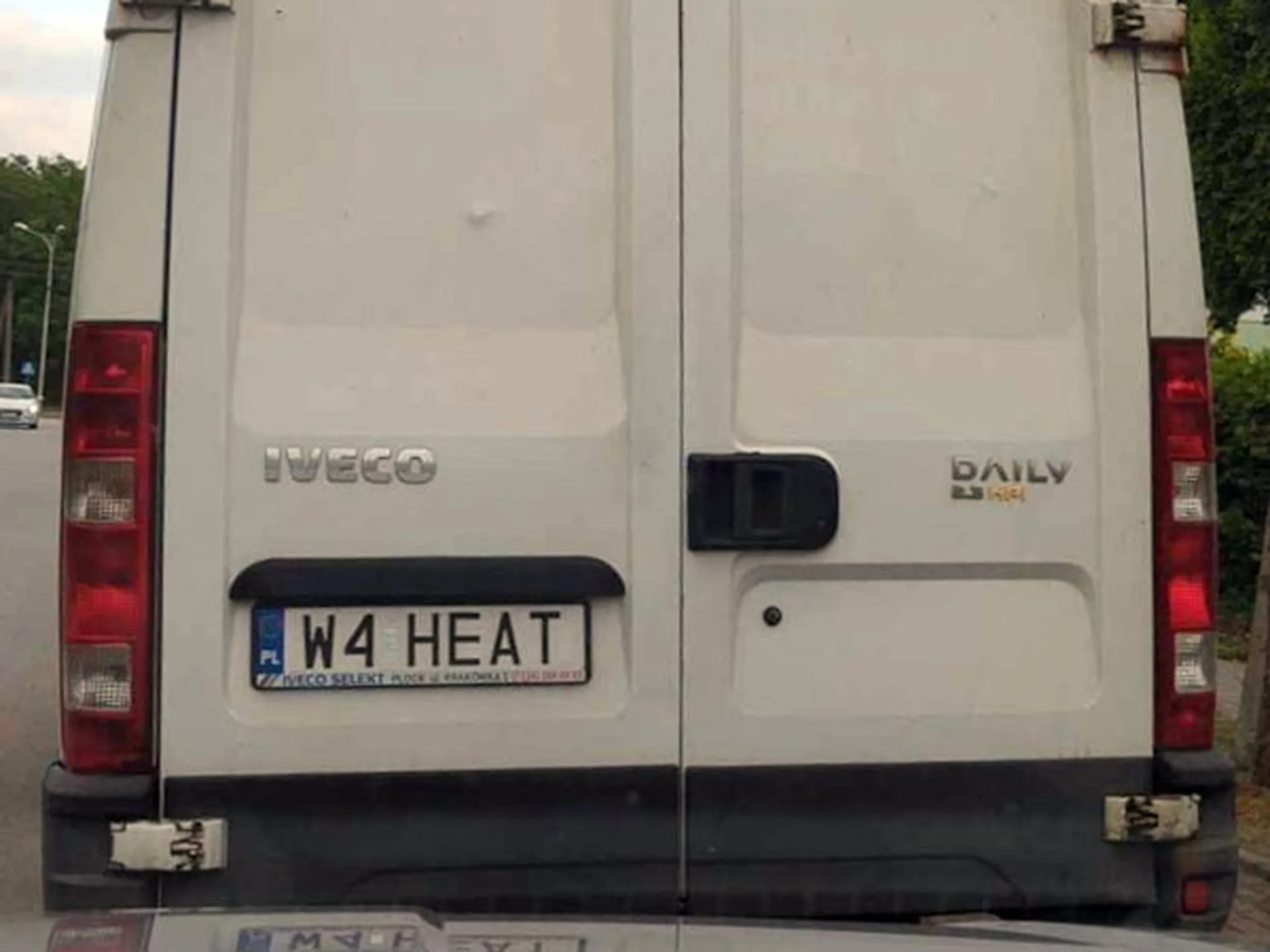 Fajny numer, blacha W4 HEAT