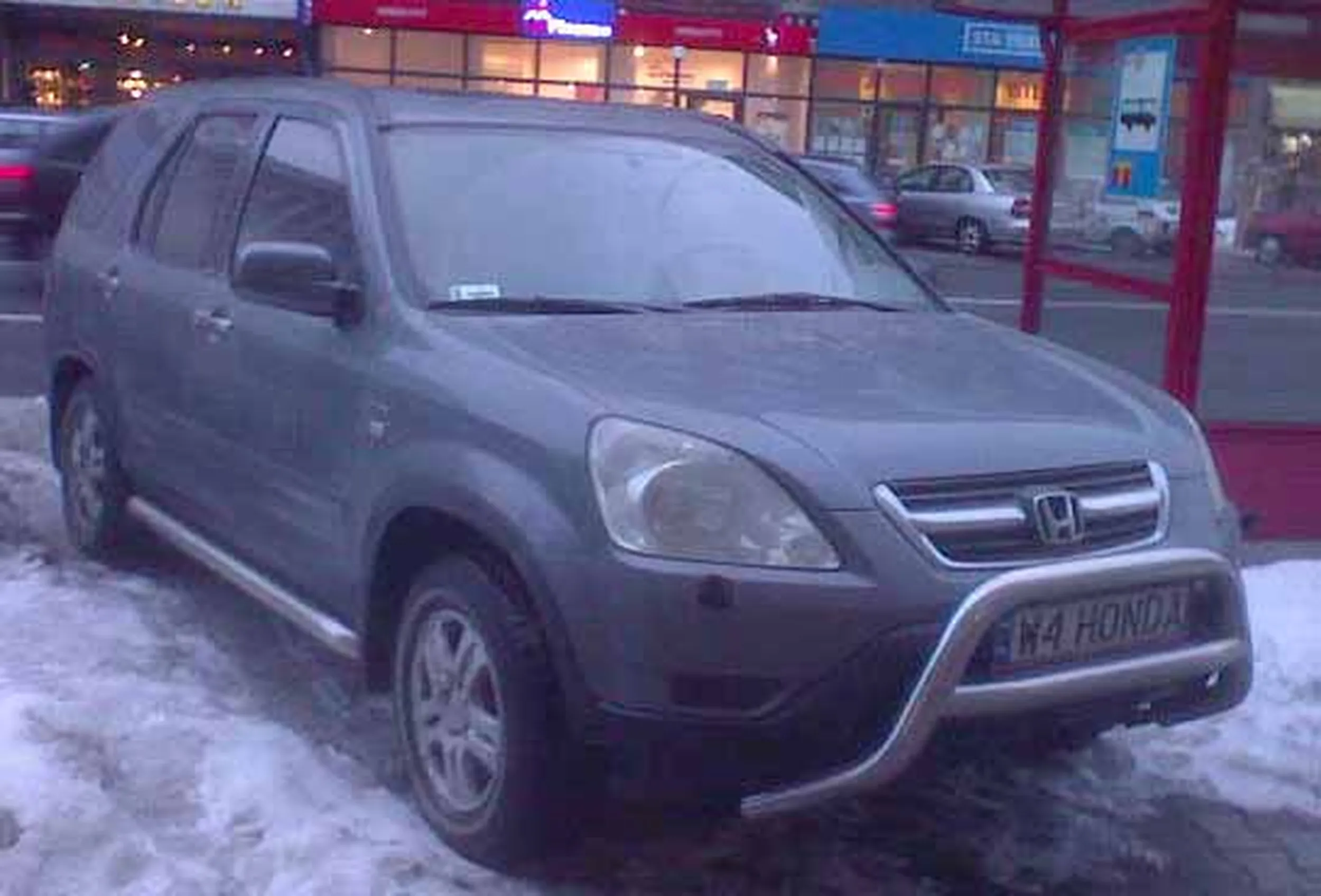 Fajny numer, blacha W4 HONDA