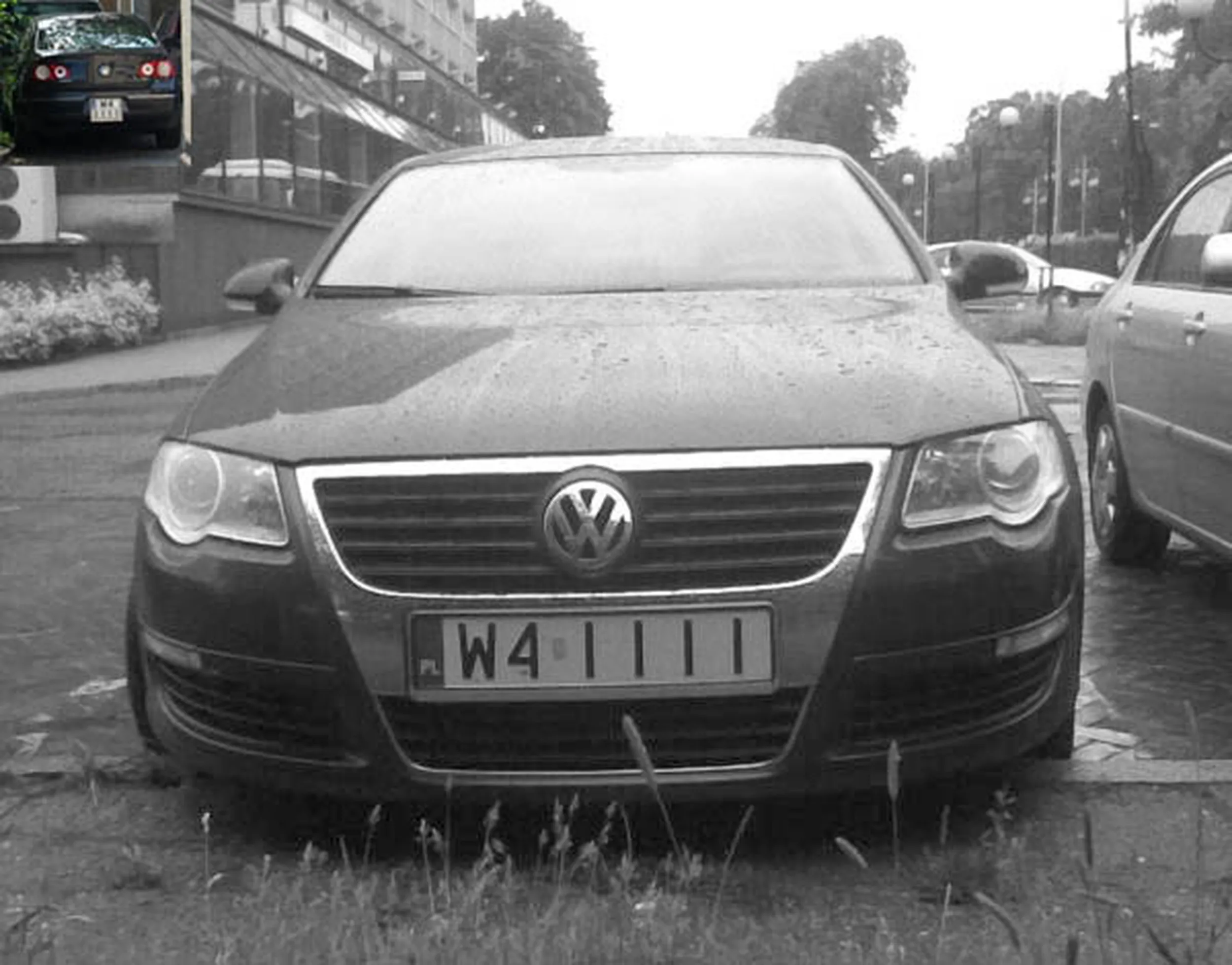 Fajny numer, blacha W4 IIII