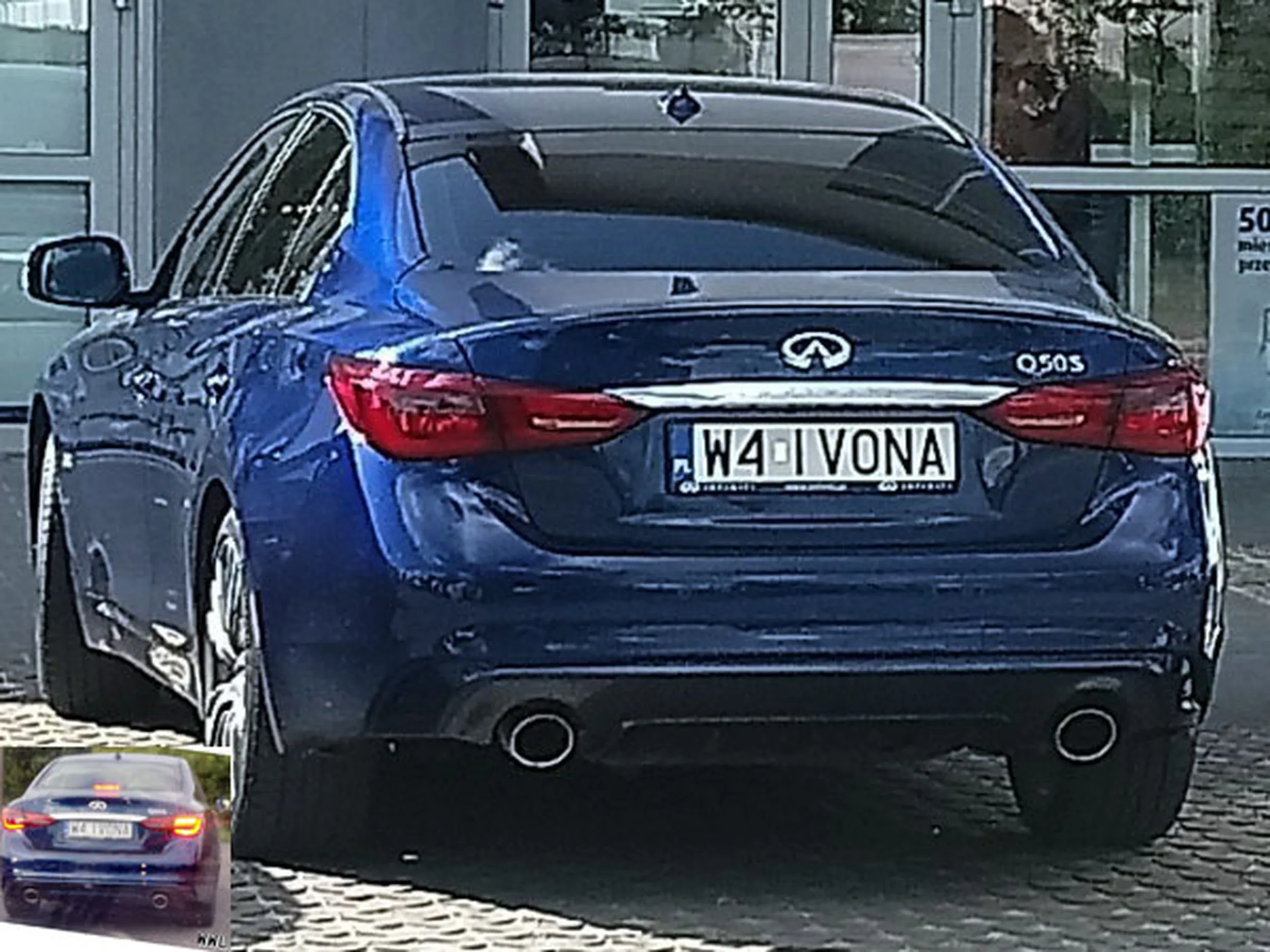 Fajny numer, blacha W4 IVONA