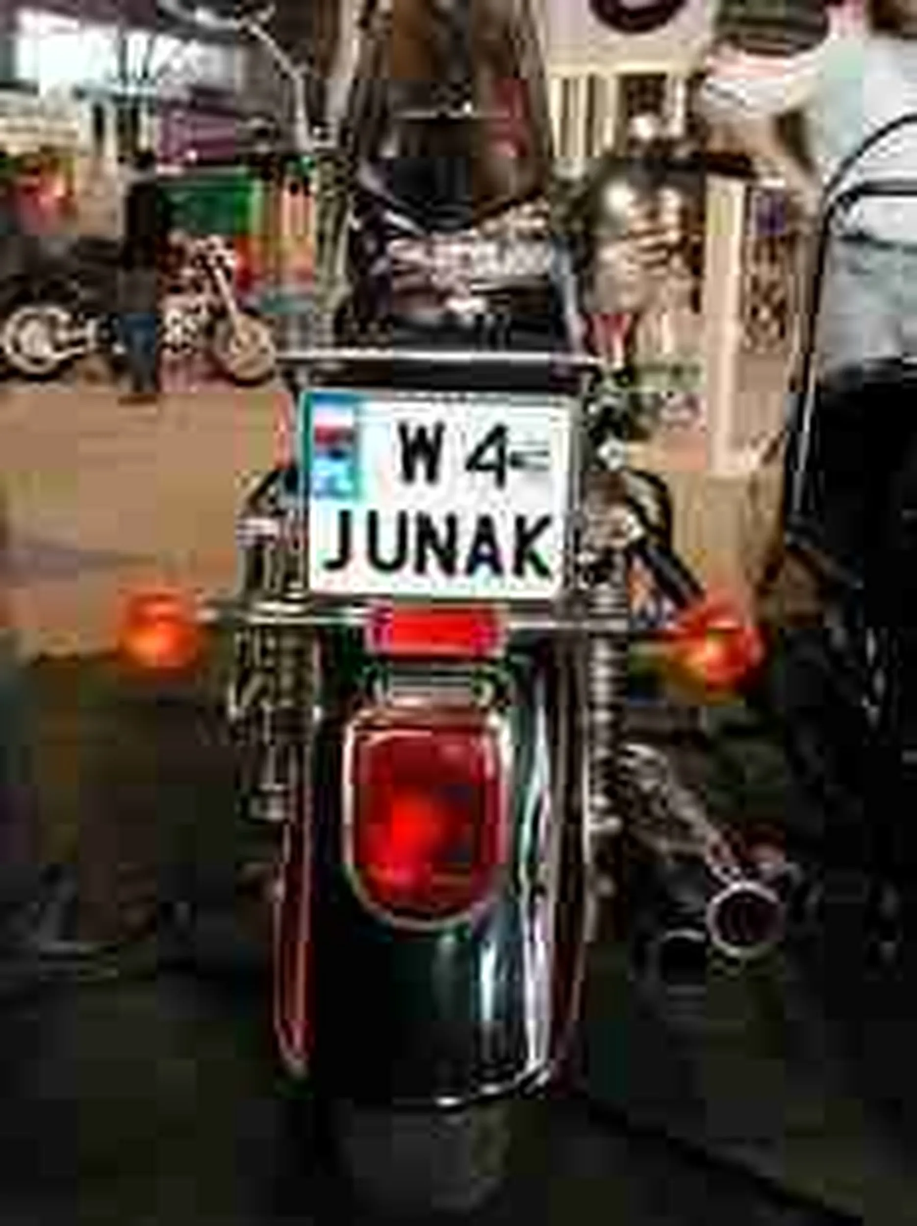 Fajny numer, blacha W4 JUNAK