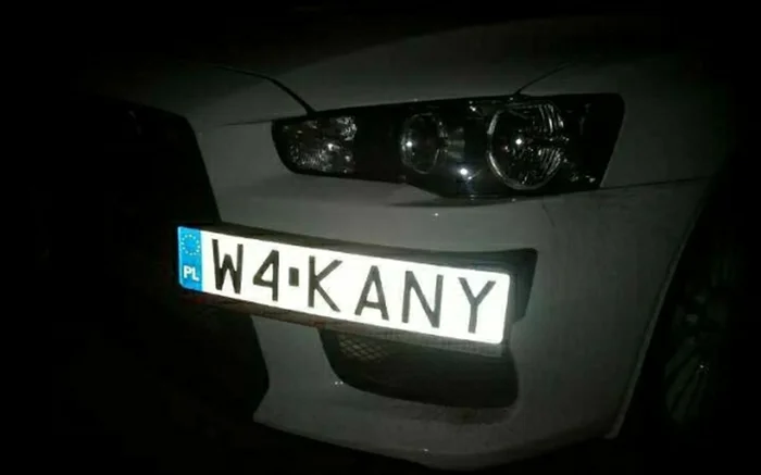 Fajny numer, blacha W4 KANY
