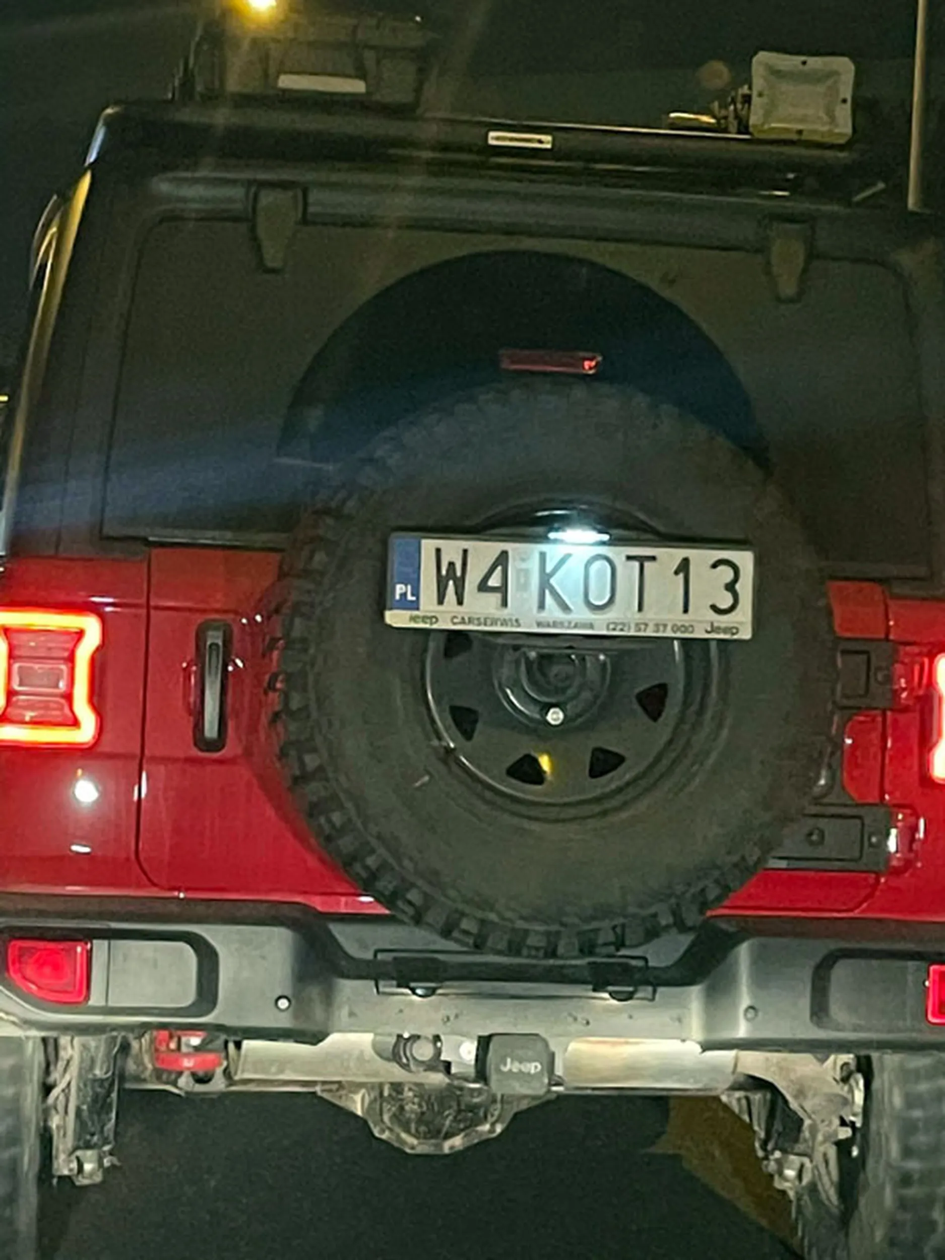 Fajny numer, blacha W4 KOT13