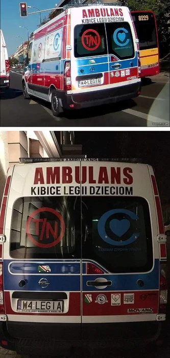 Fajny numer, blacha W4 LEGIA