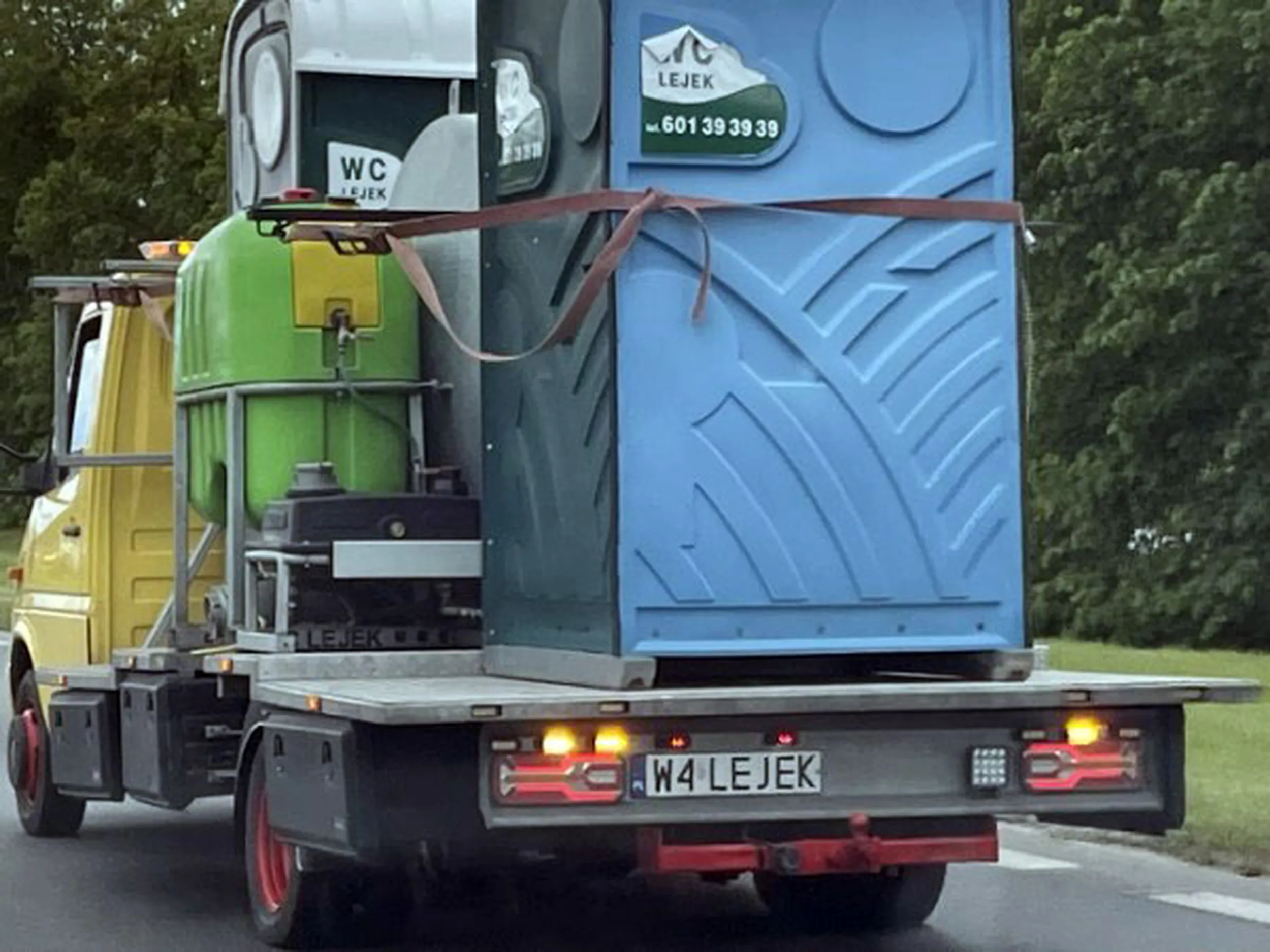 Fajny numer, blacha W4 LEJEK