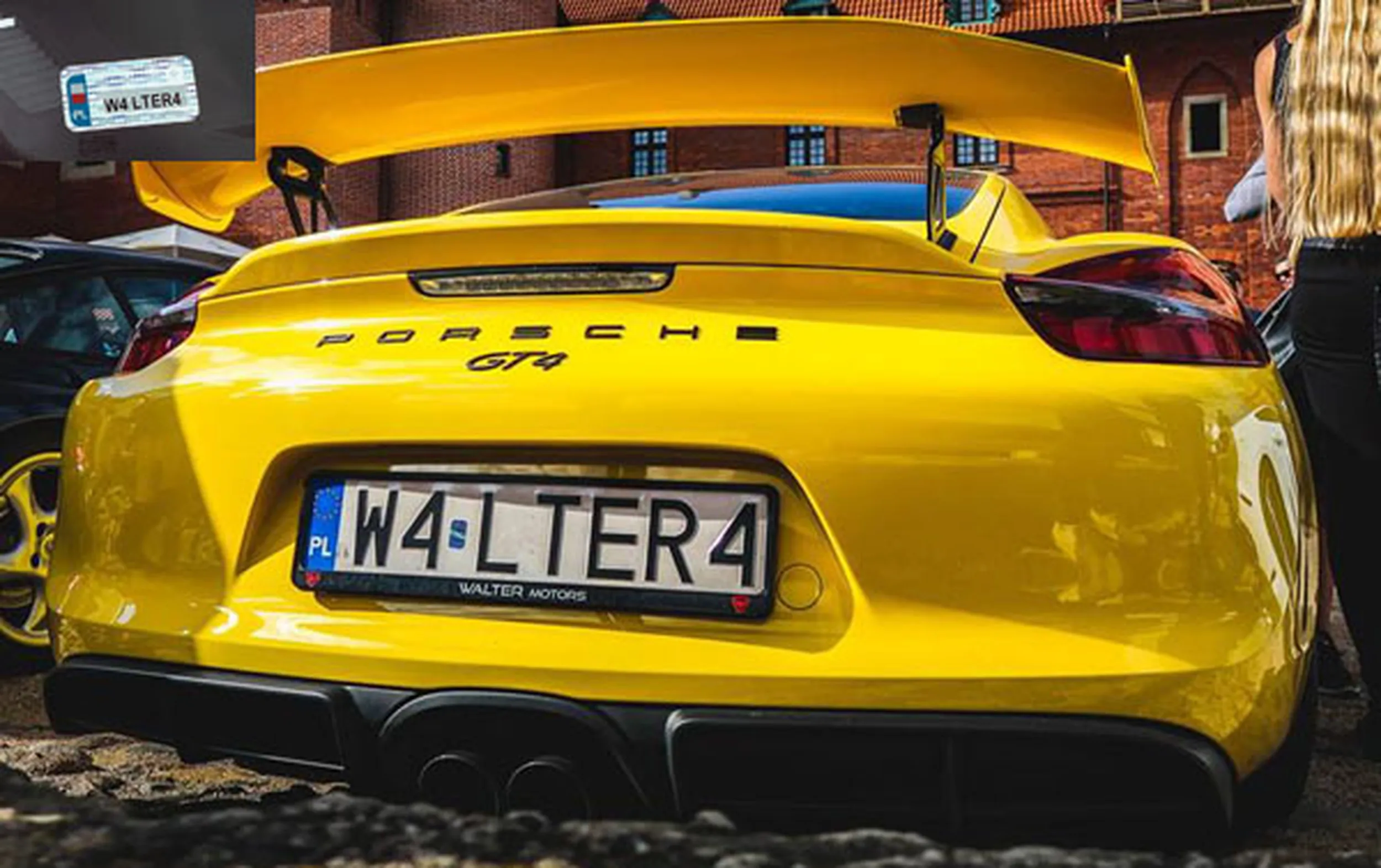 Fajny numer, blacha W4 LTER4