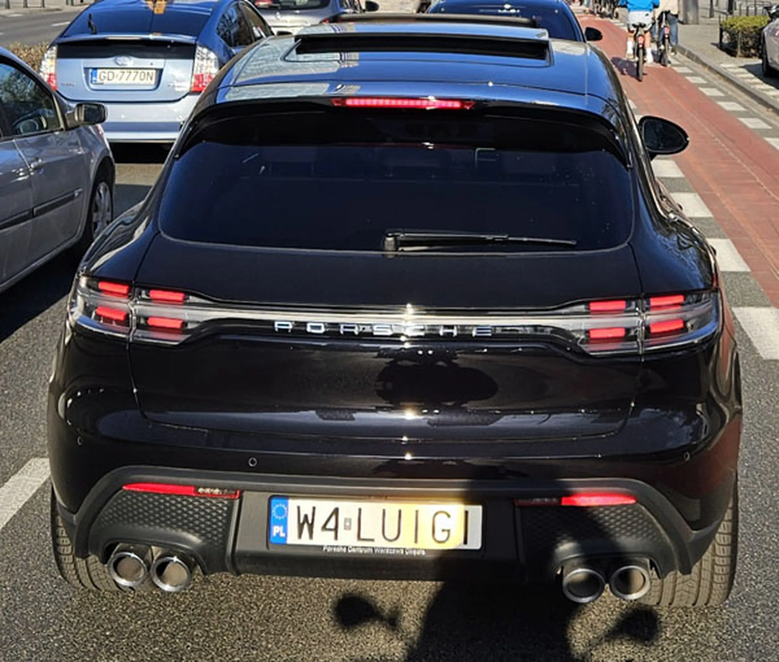 Fajny numer, blacha W4 LUIGI