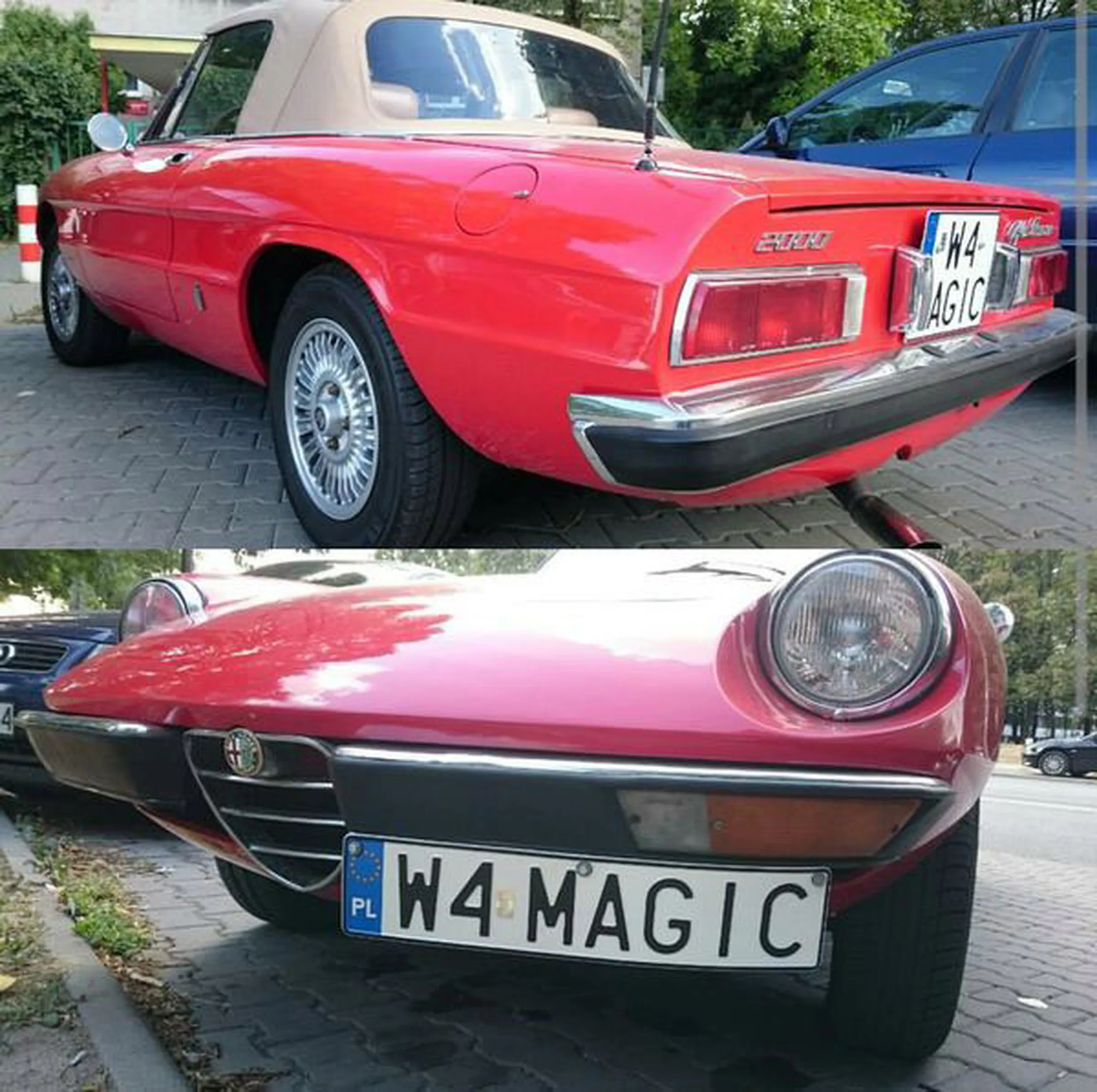 Fajny numer, blacha W4 MAGIC