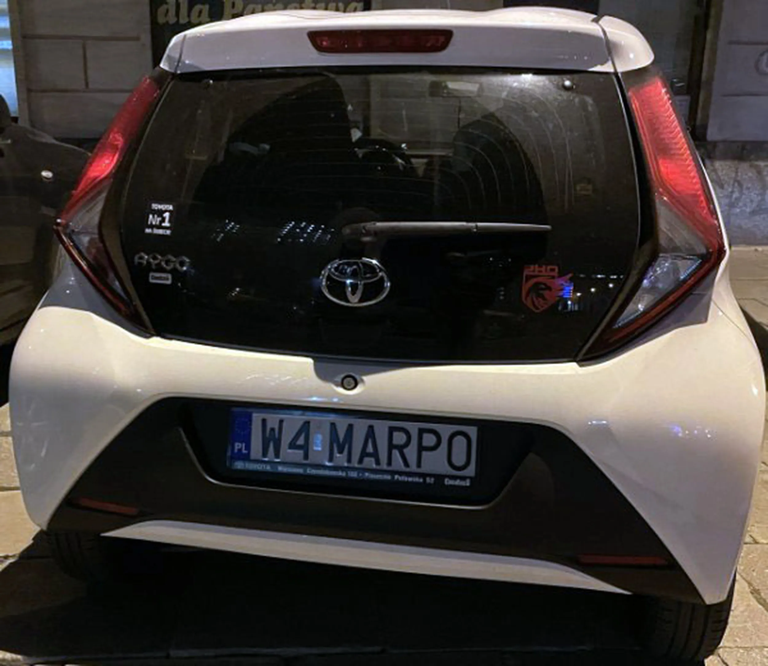 Fajny numer, blacha W4 MARPO