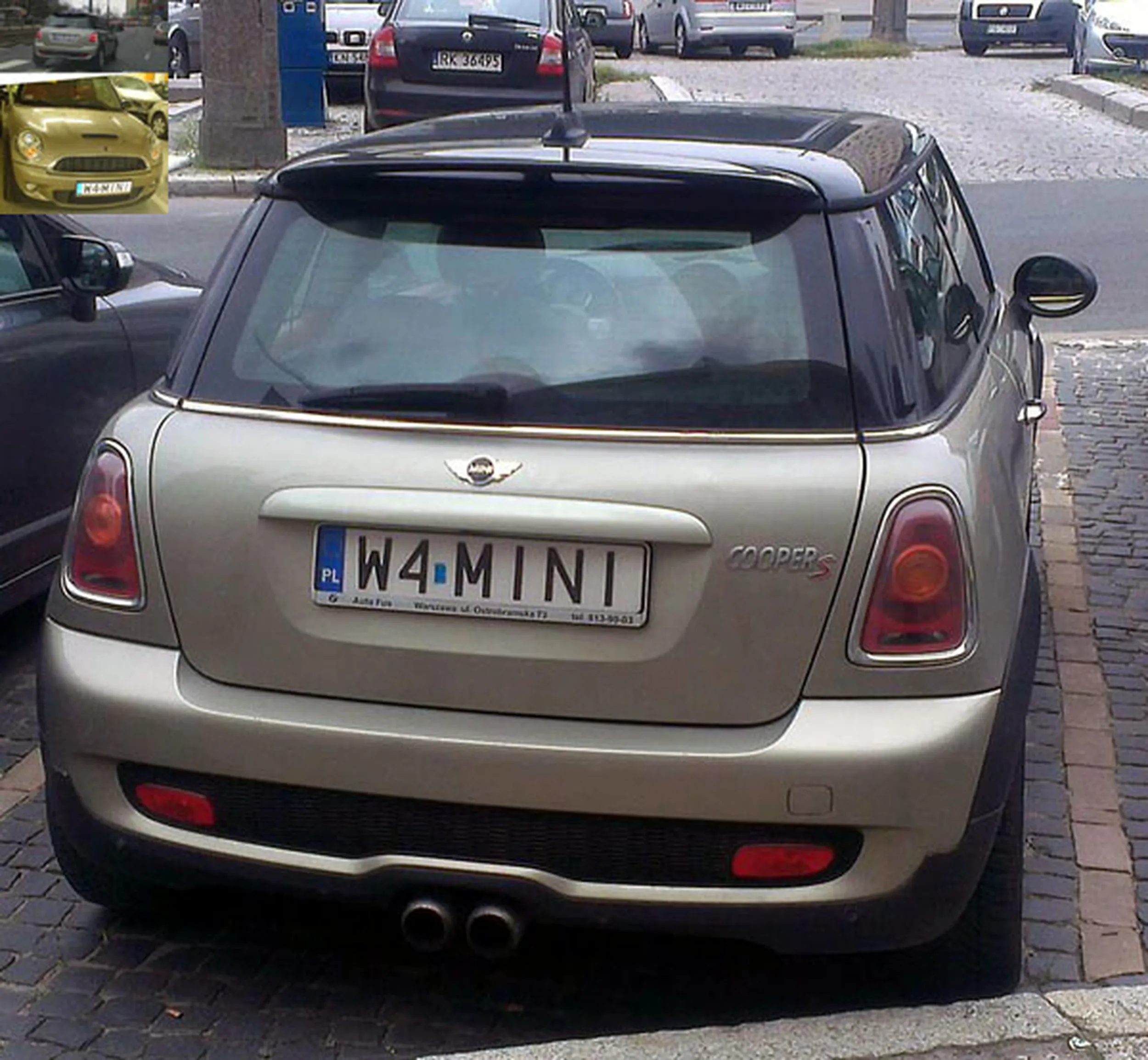 Fajny numer, blacha W4 MINI
