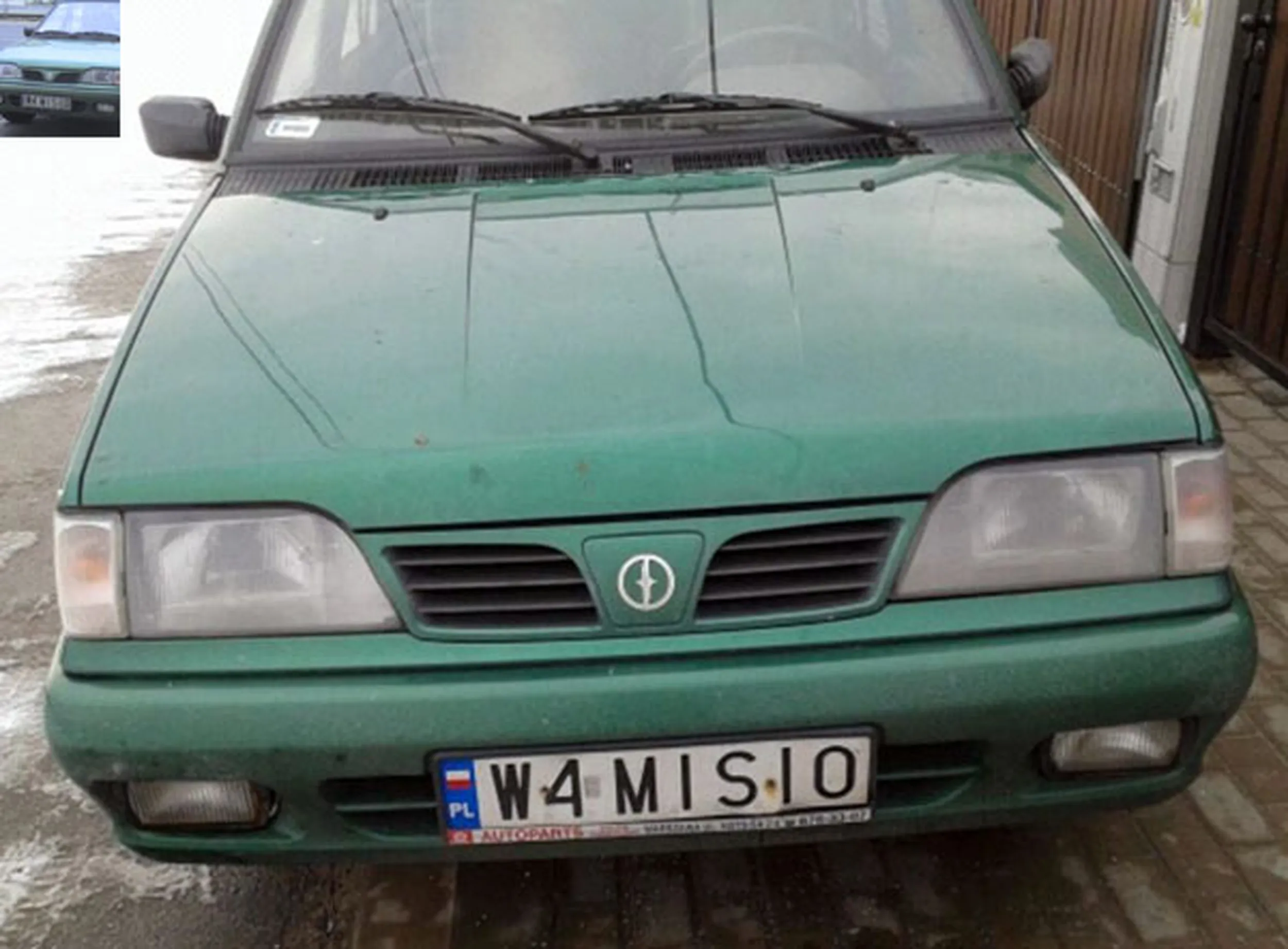 Fajny numer, blacha W4 MISIO