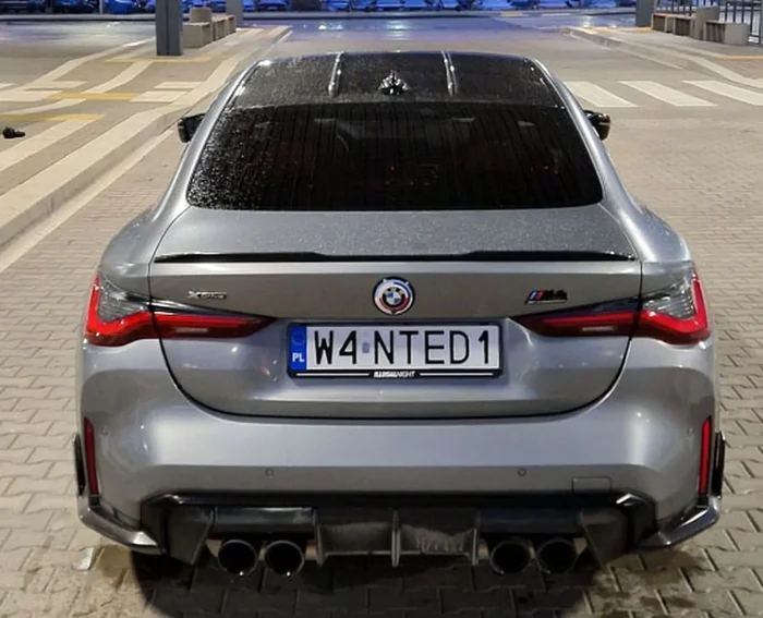 Fajny numer, blacha W4 NTED1