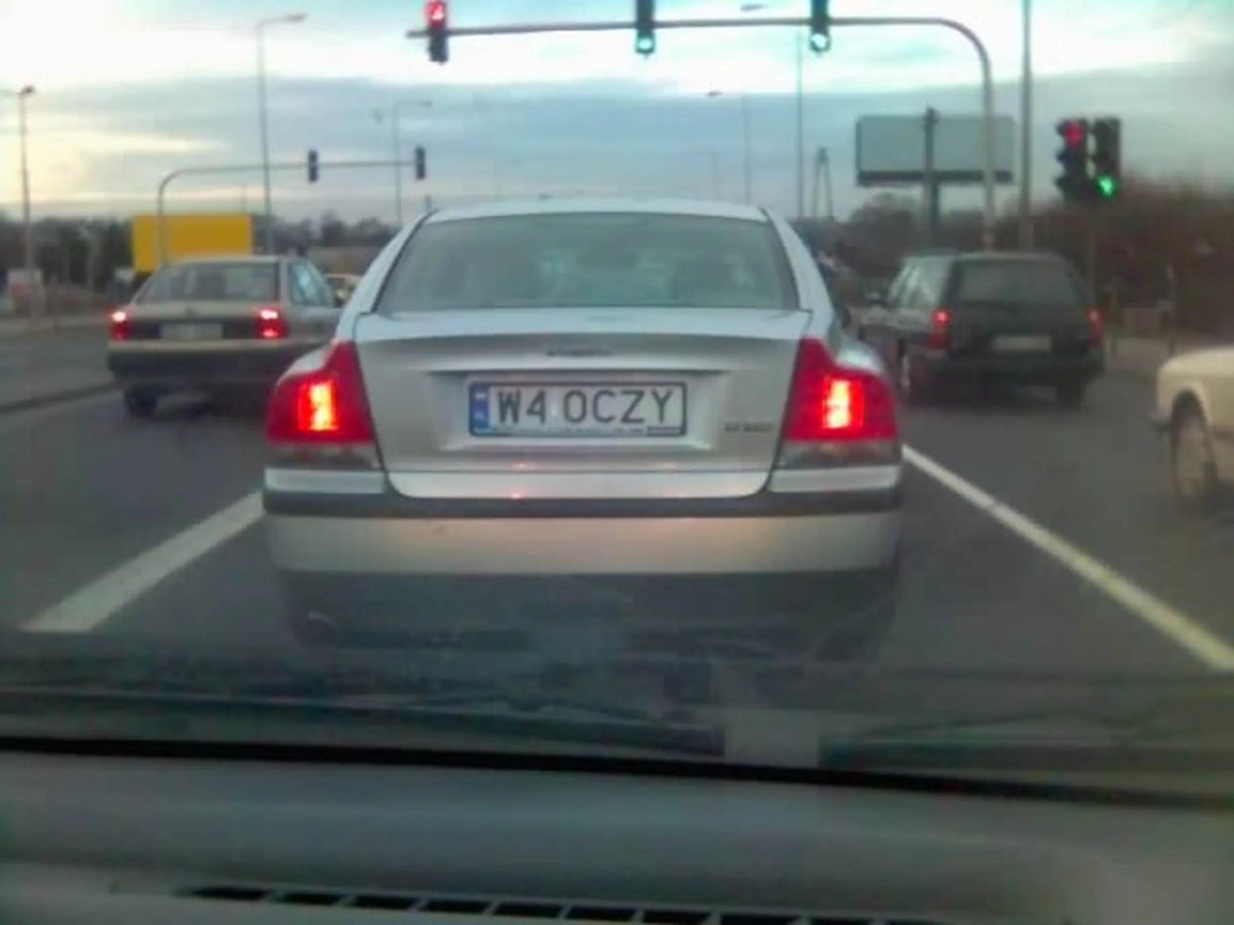 Fajny numer, blacha W4 OCZY