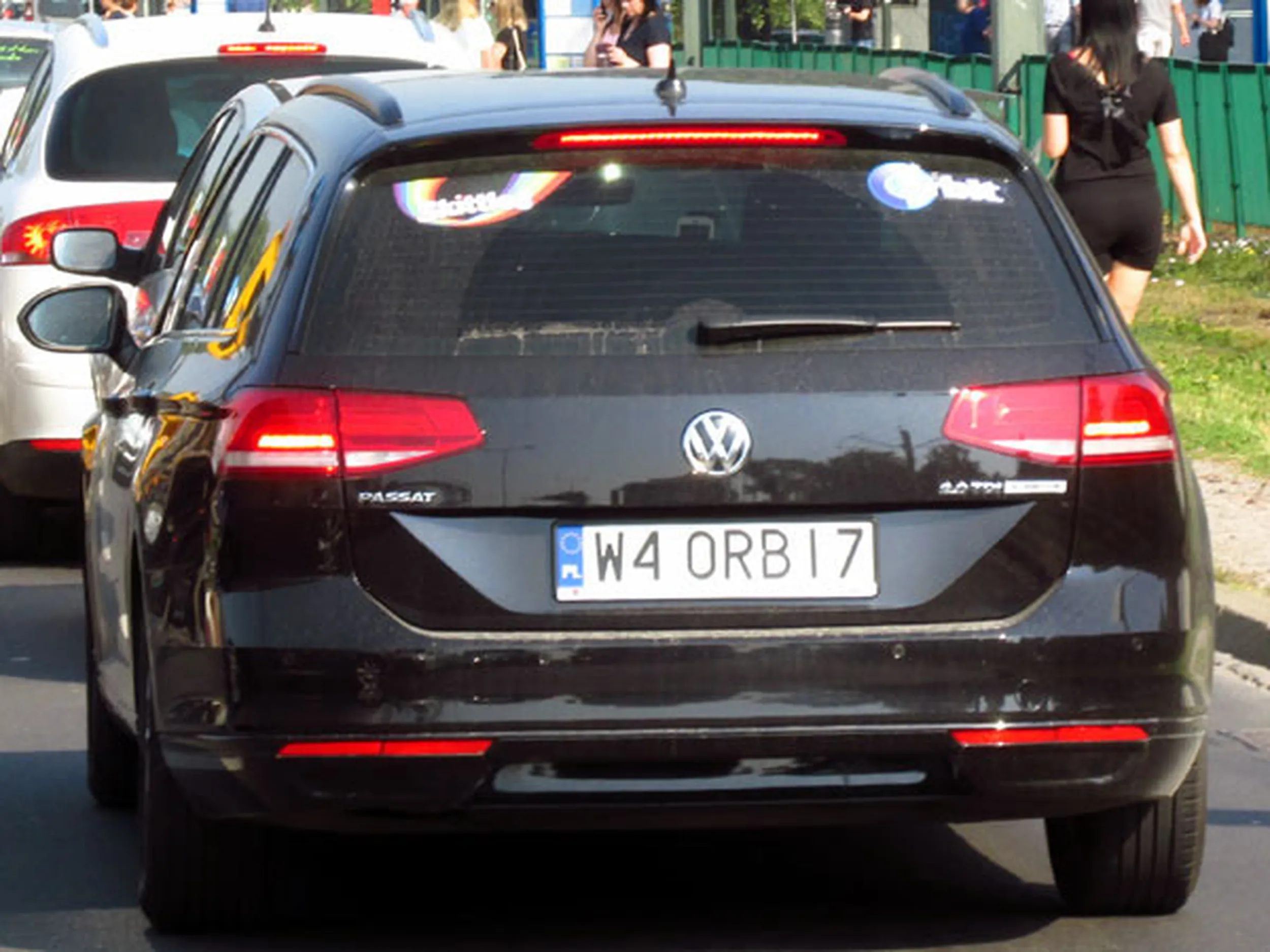 Fajny numer, blacha W4 ORBI7