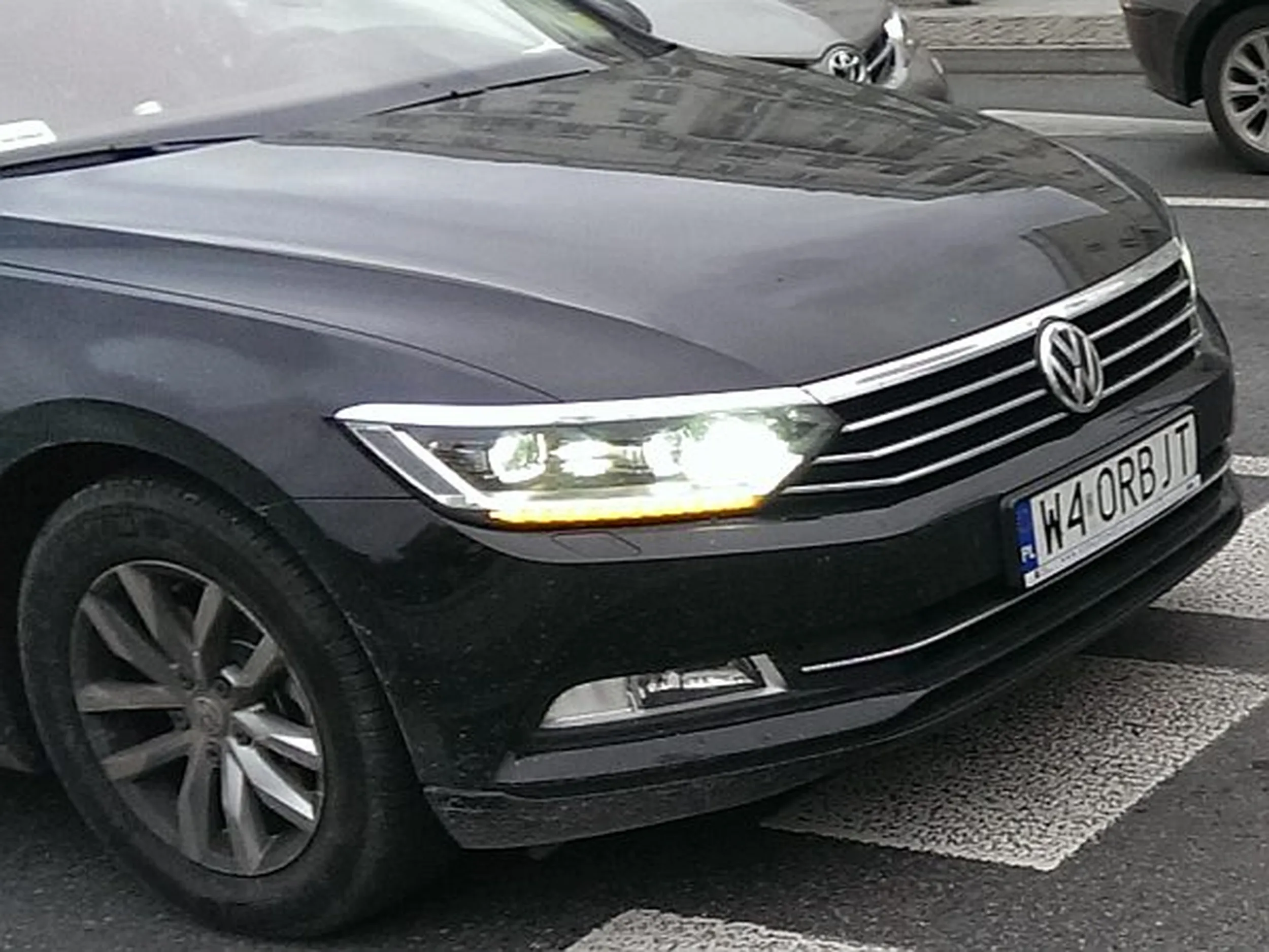 Fajny numer, blacha W4 ORBJT