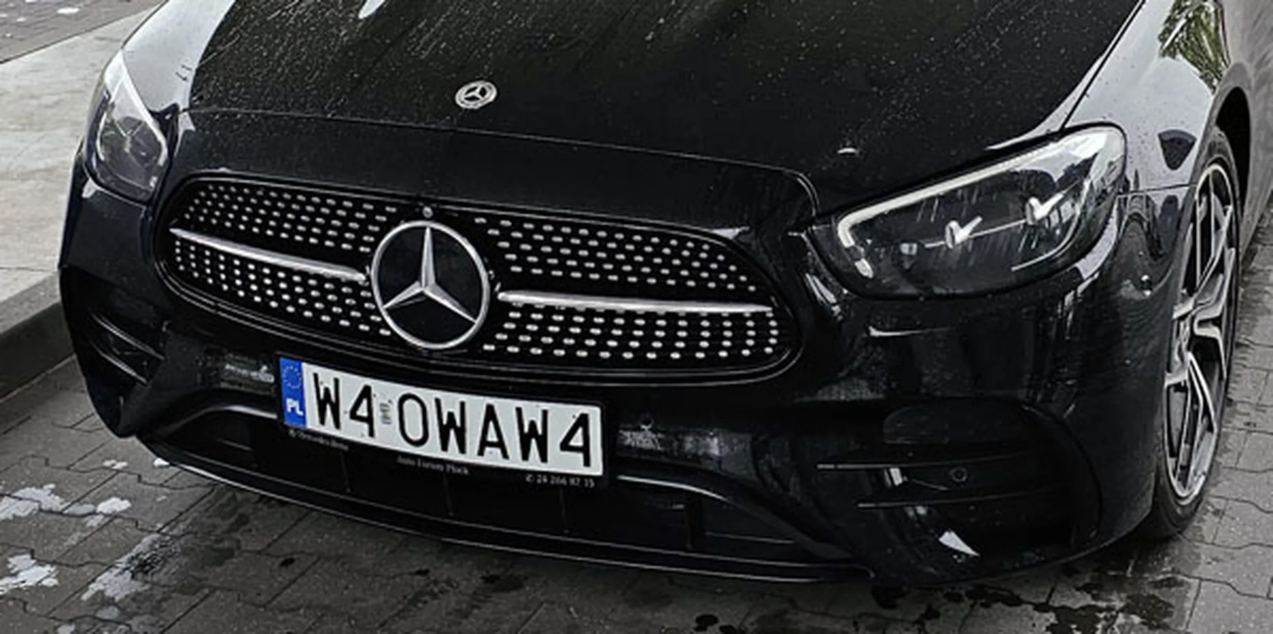 Fajny numer, blacha W4 OWAW4