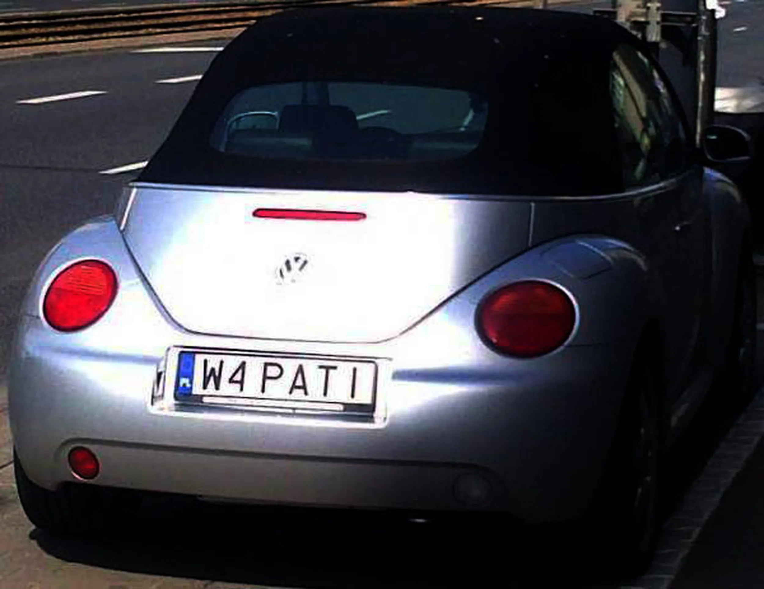 Fajny numer, blacha W4 PATI