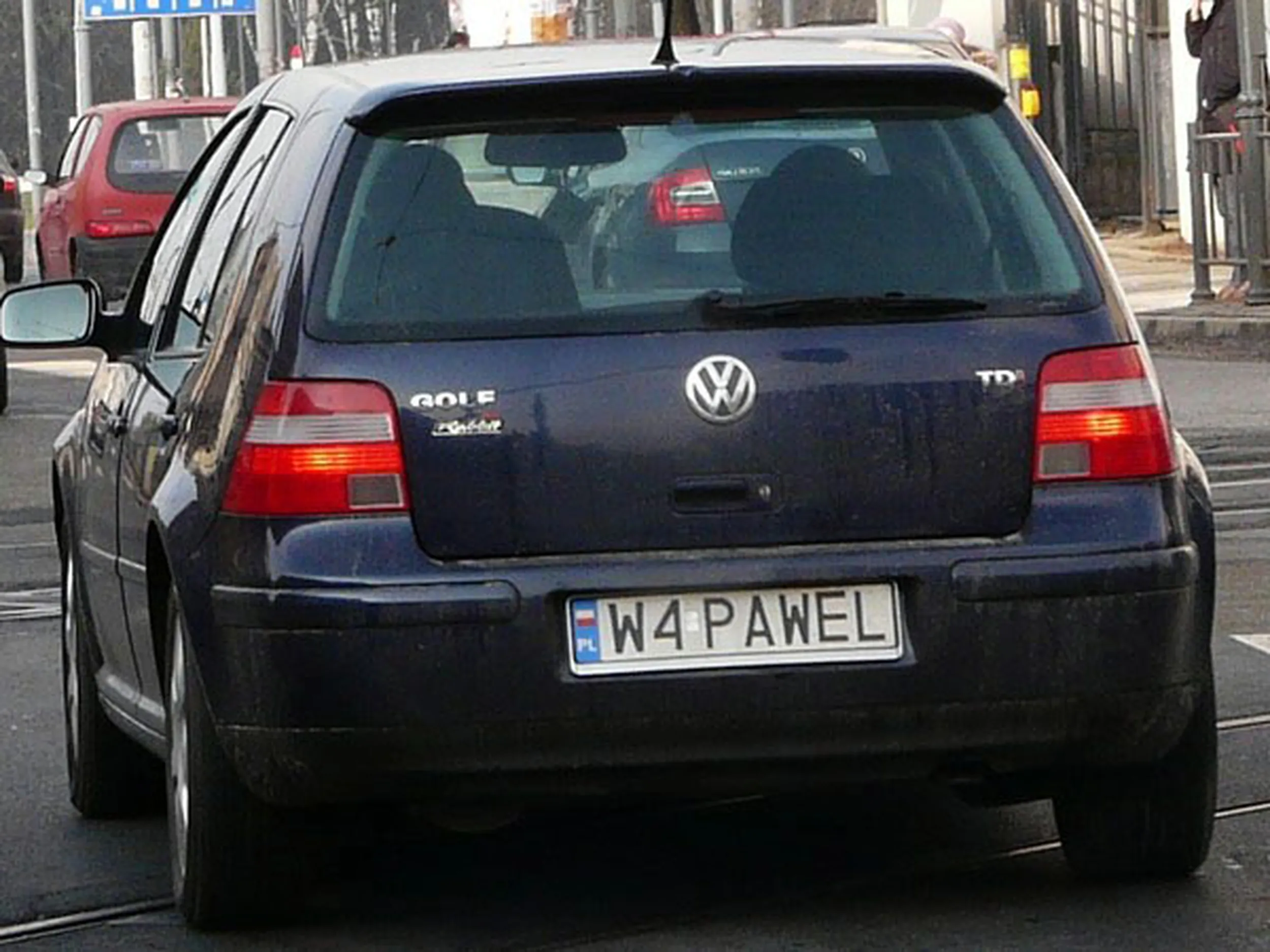 Fajny numer, blacha W4 PAWEL