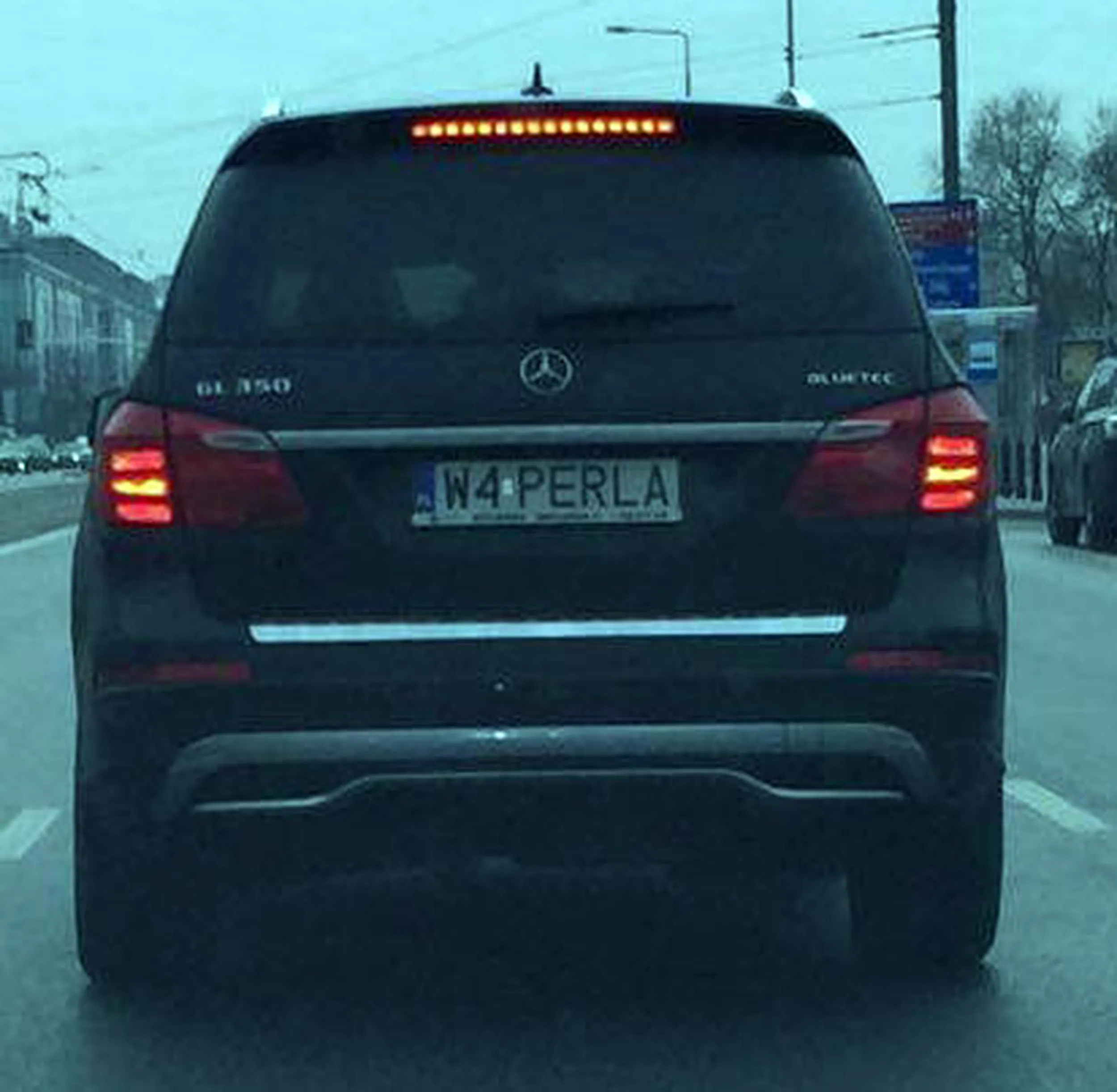 Fajny numer, blacha W4 PERLA