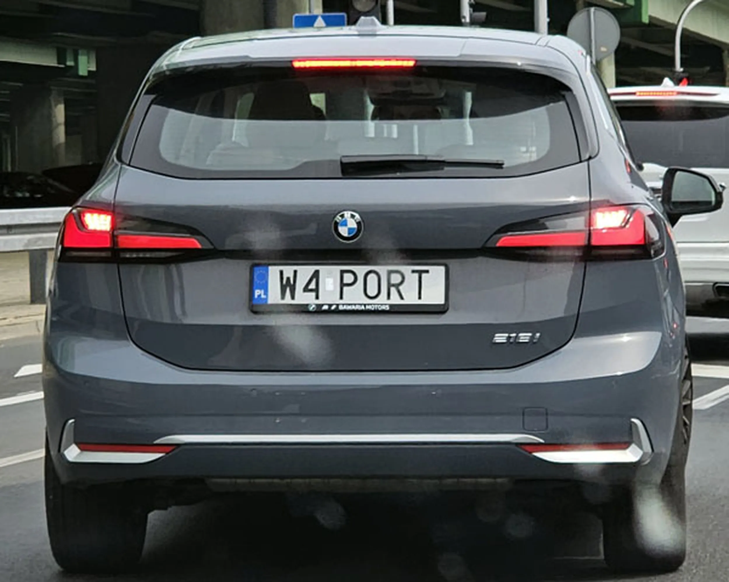 Fajny numer, blacha W4 PORT