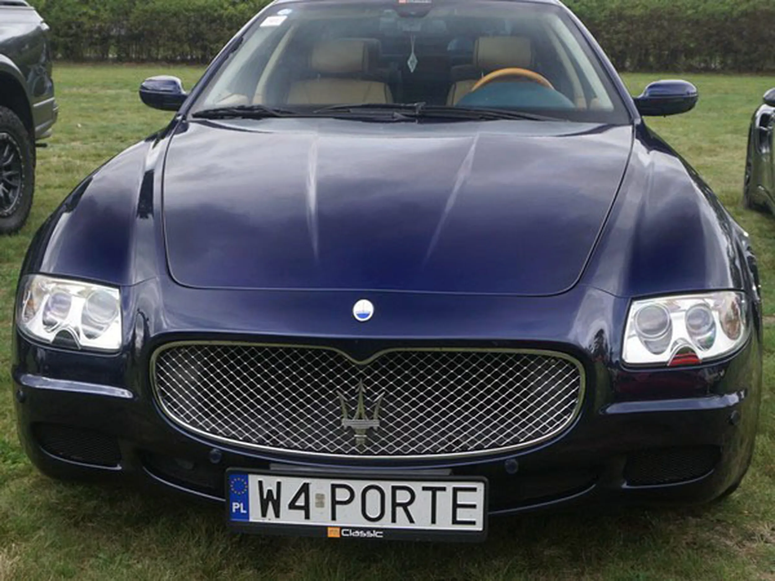 Fajny numer, blacha W4 PORTE