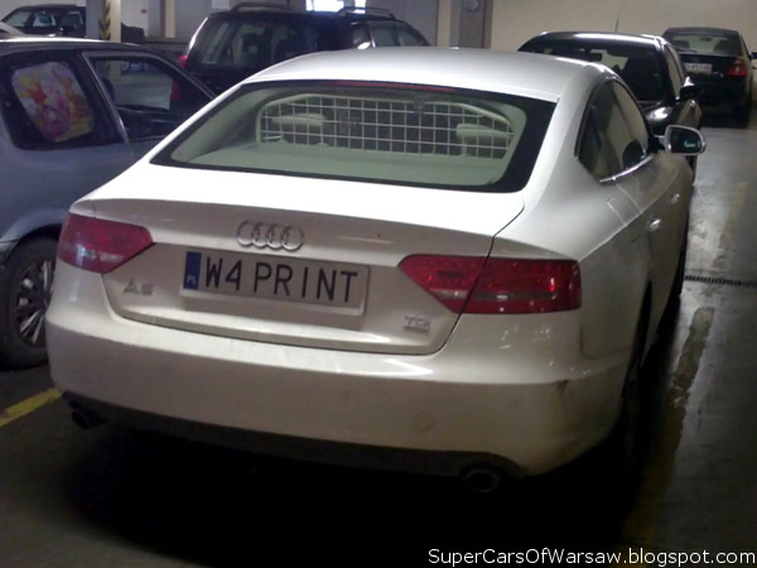 Fajny numer, blacha W4 PRINT