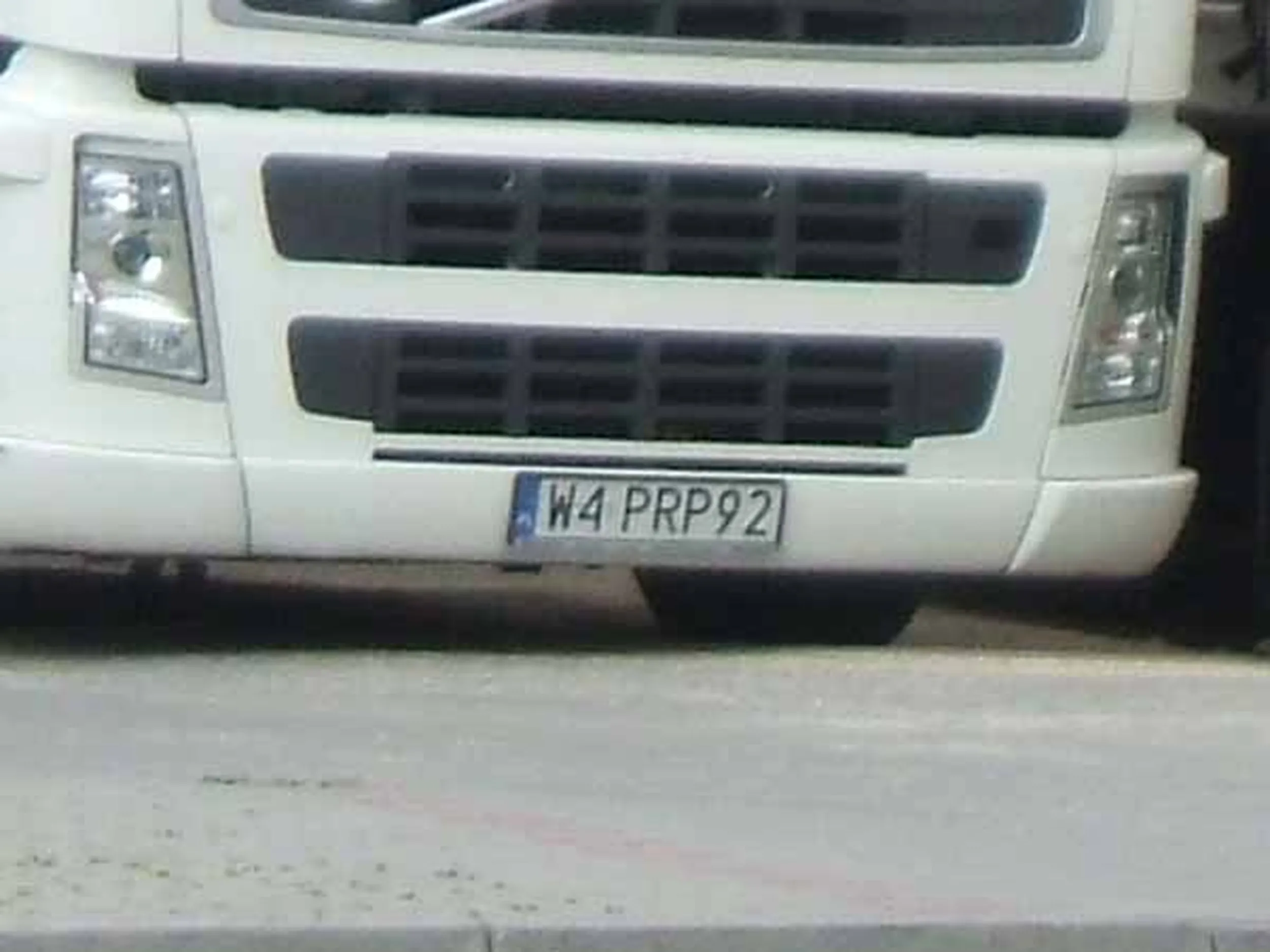 Fajny numer, blacha W4 PRP92