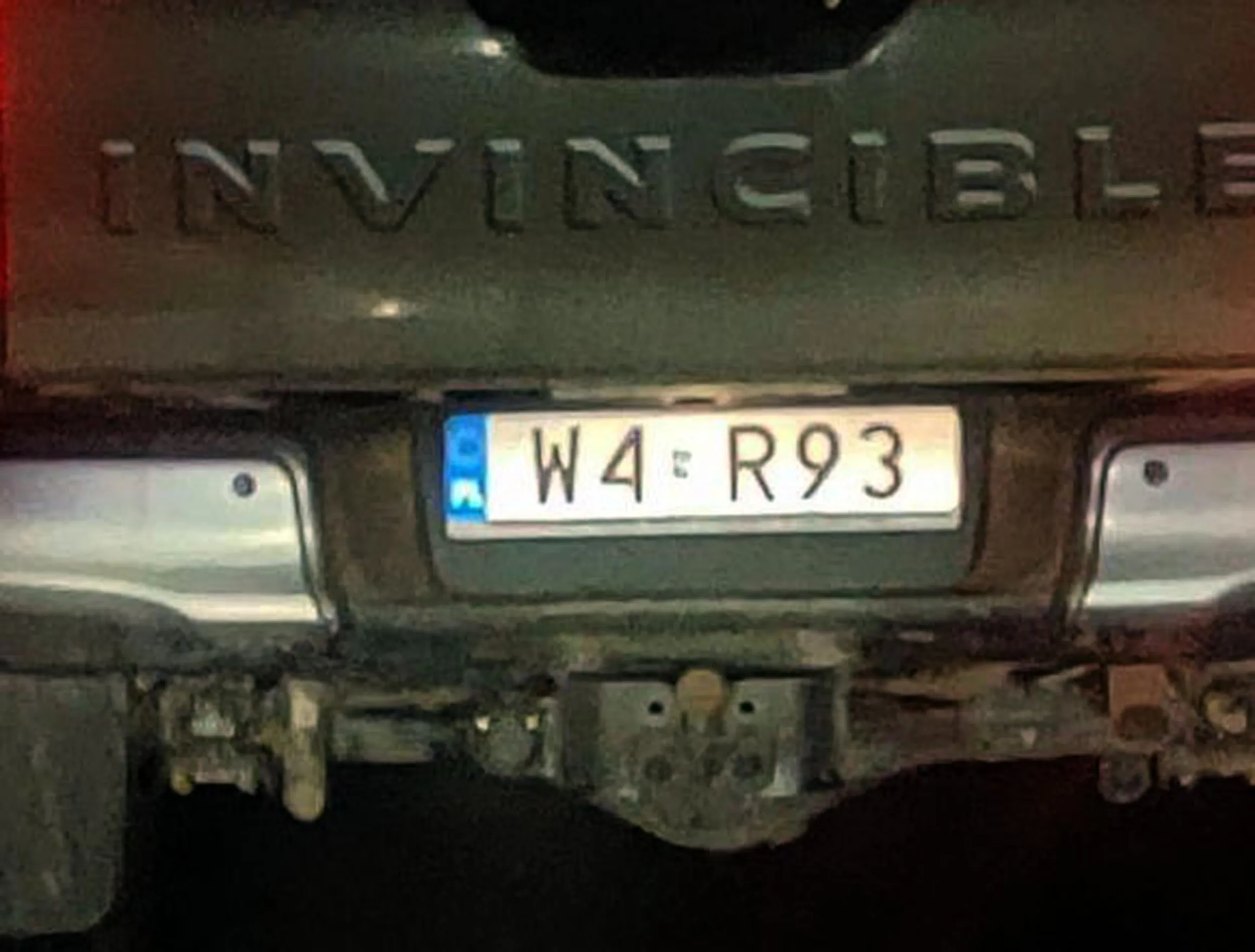 Fajny numer, blacha W4 R93