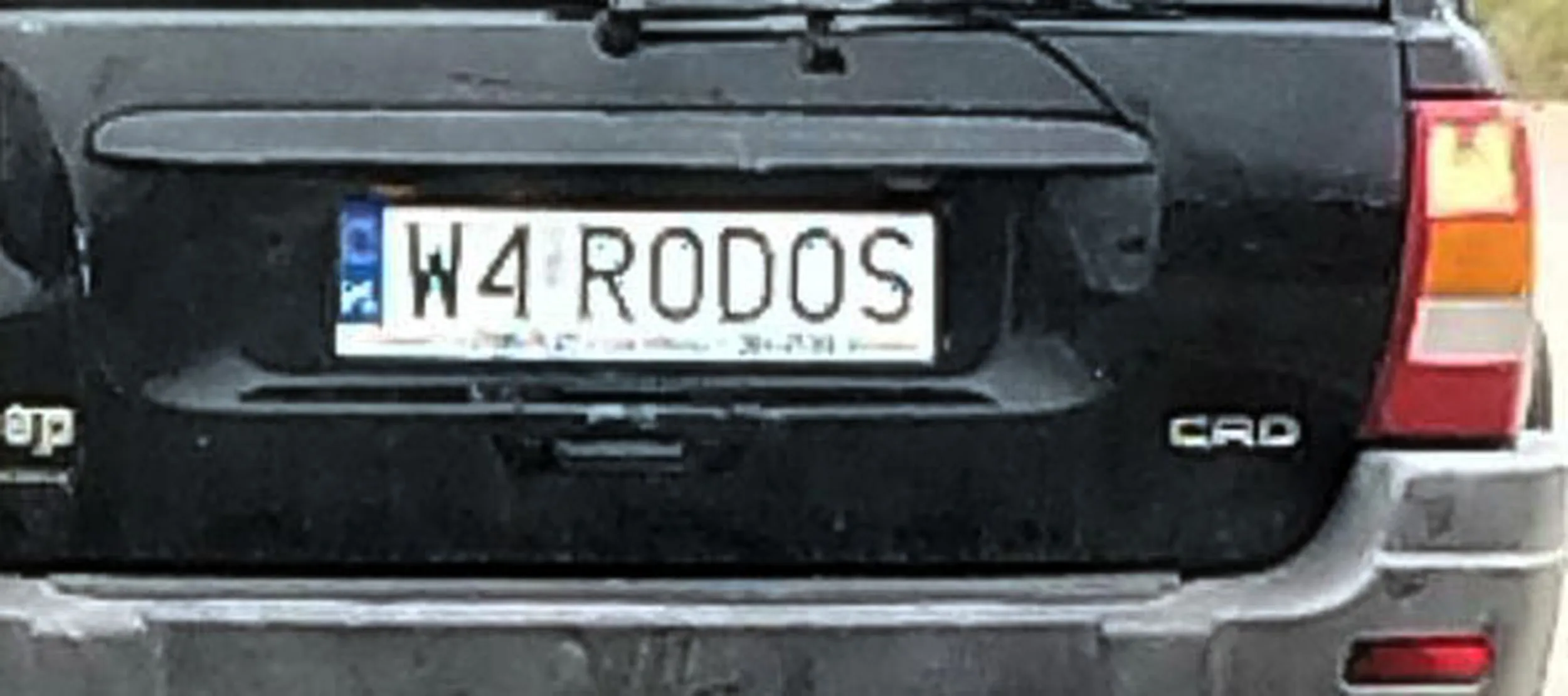 Fajny numer, blacha W4 RODOS