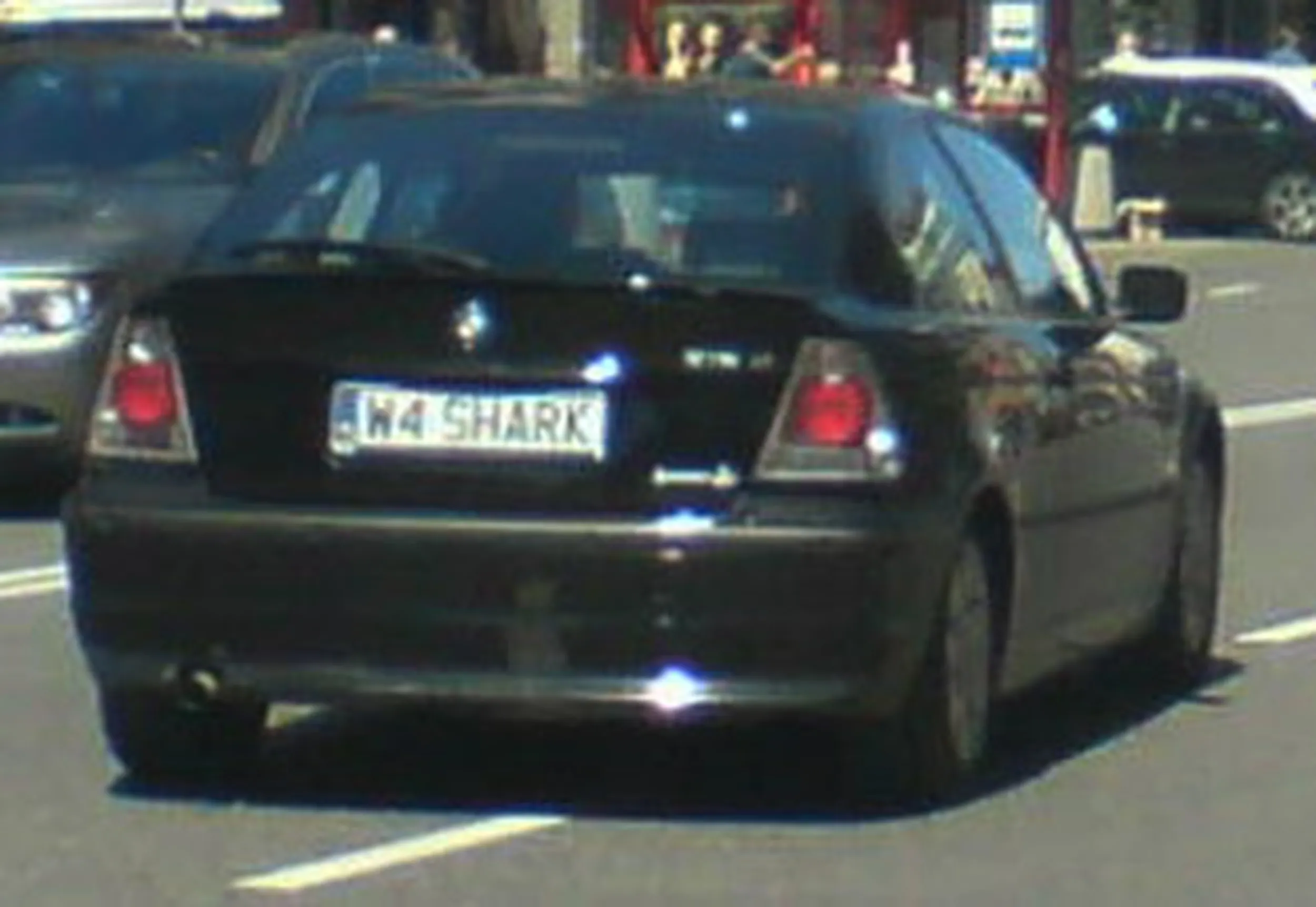 Fajny numer, blacha W4 SHARK